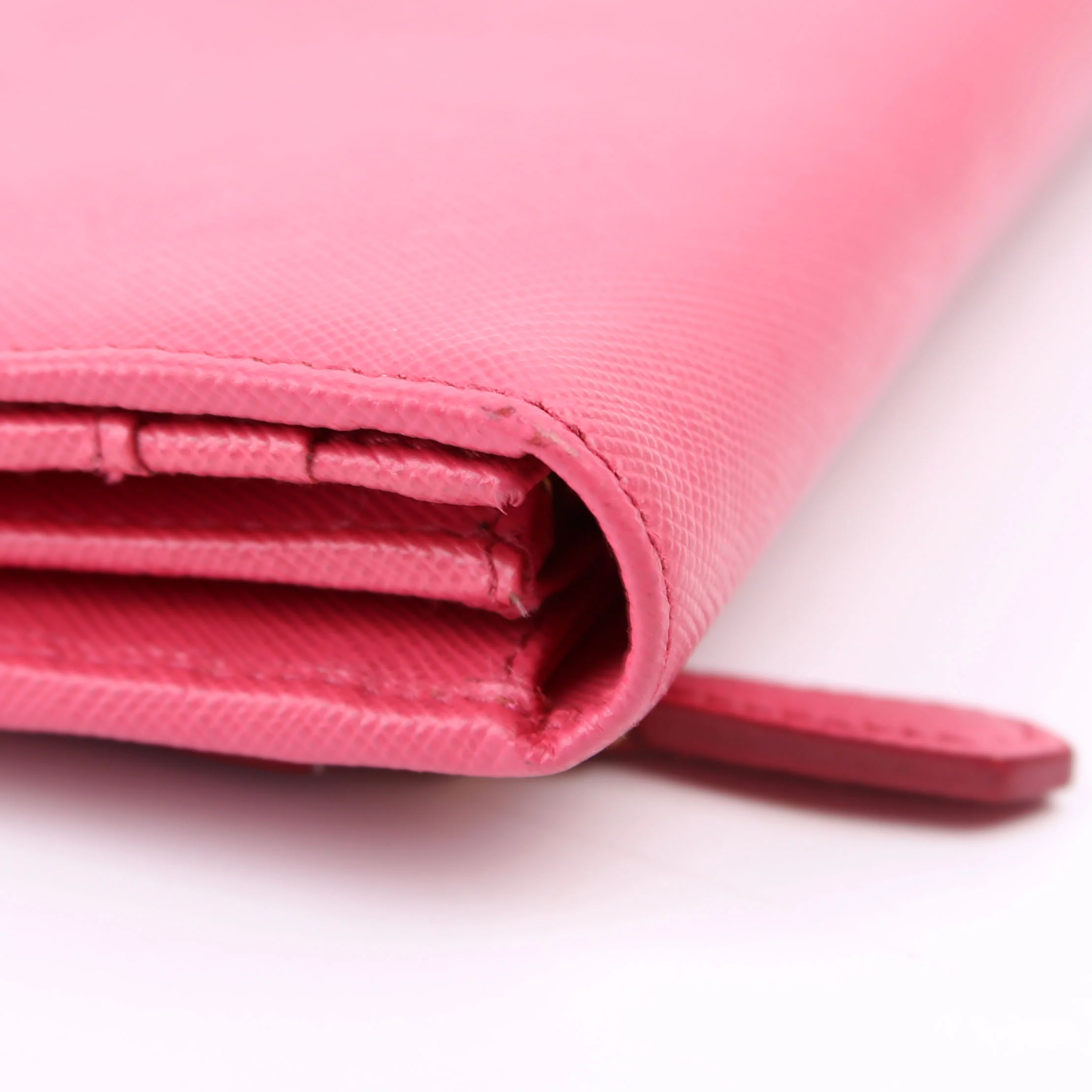 Saffiano Chain Wallet 1MH132 Pink - Image 7