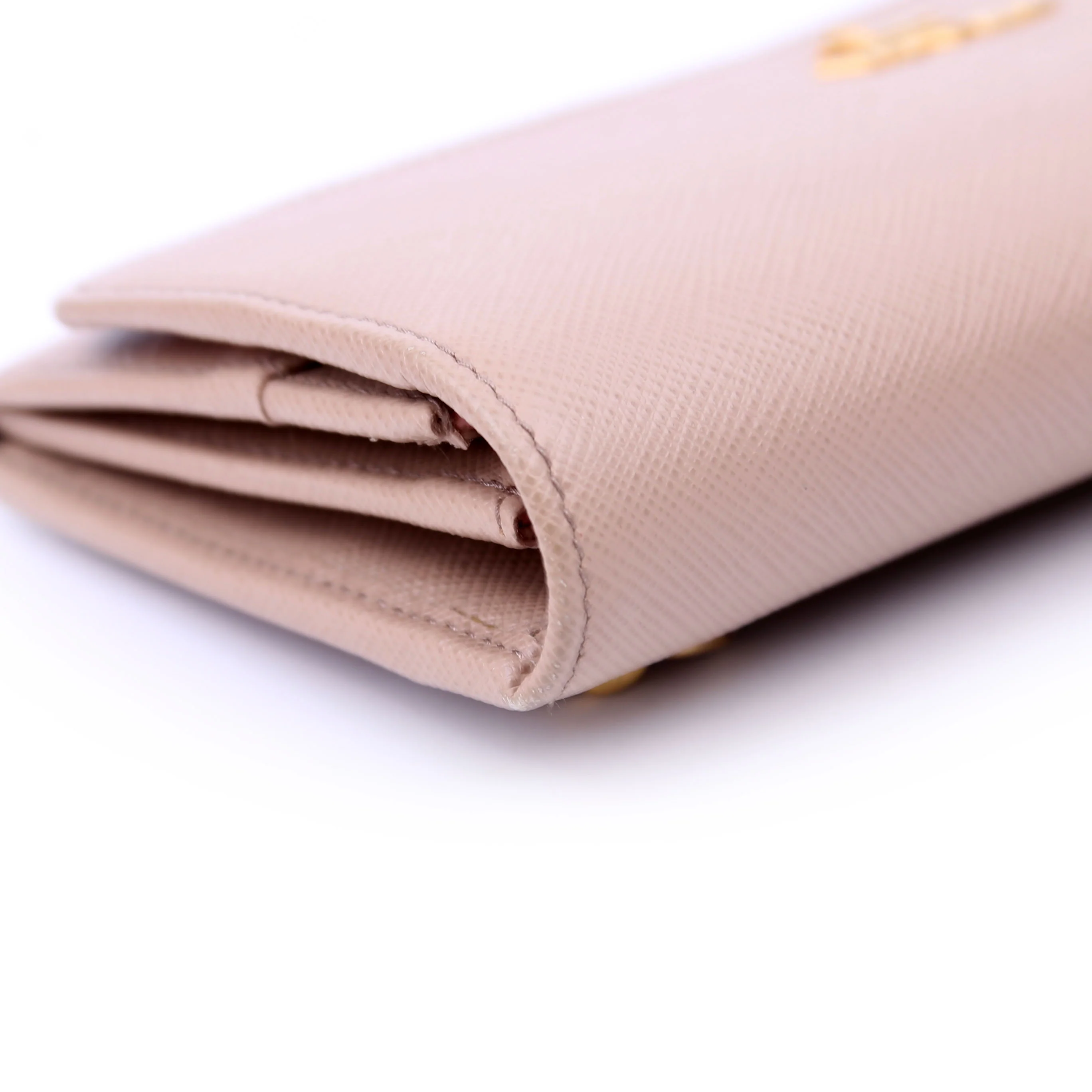 Saffiano Chain Wallet Tan - Image 8