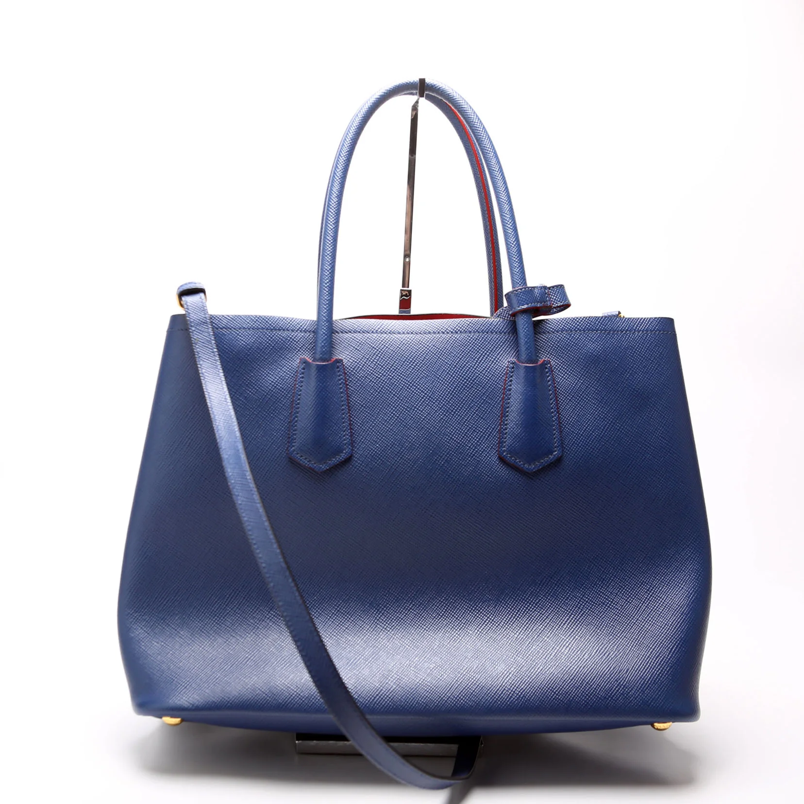 Saffiano Cuir Double Large Blue - Image 3
