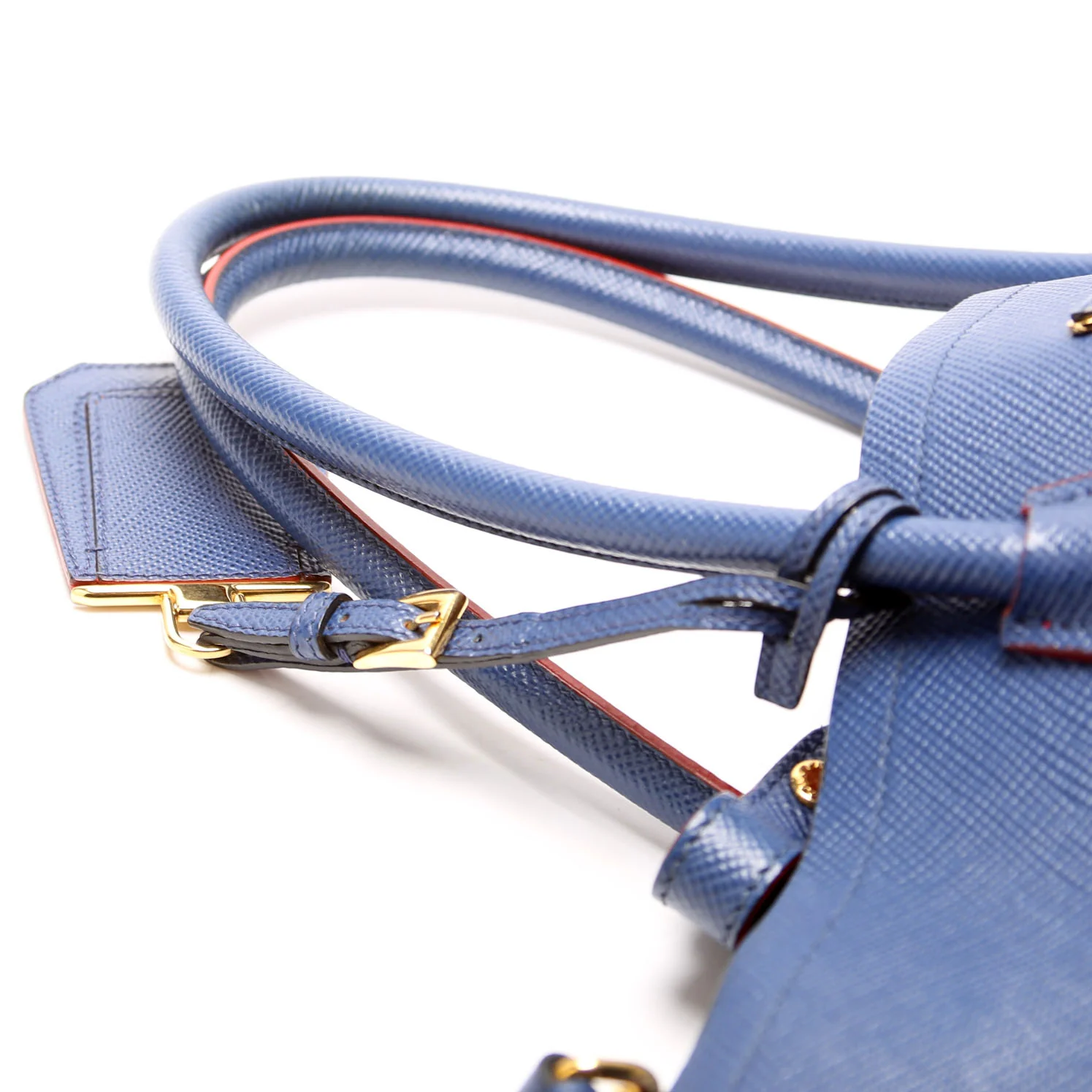 Saffiano Cuir Double Large Blue - Image 7
