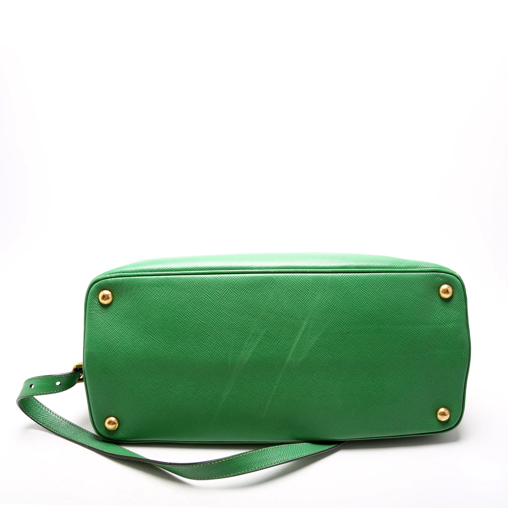 Saffiano Cuir Double Large Green - Image 4
