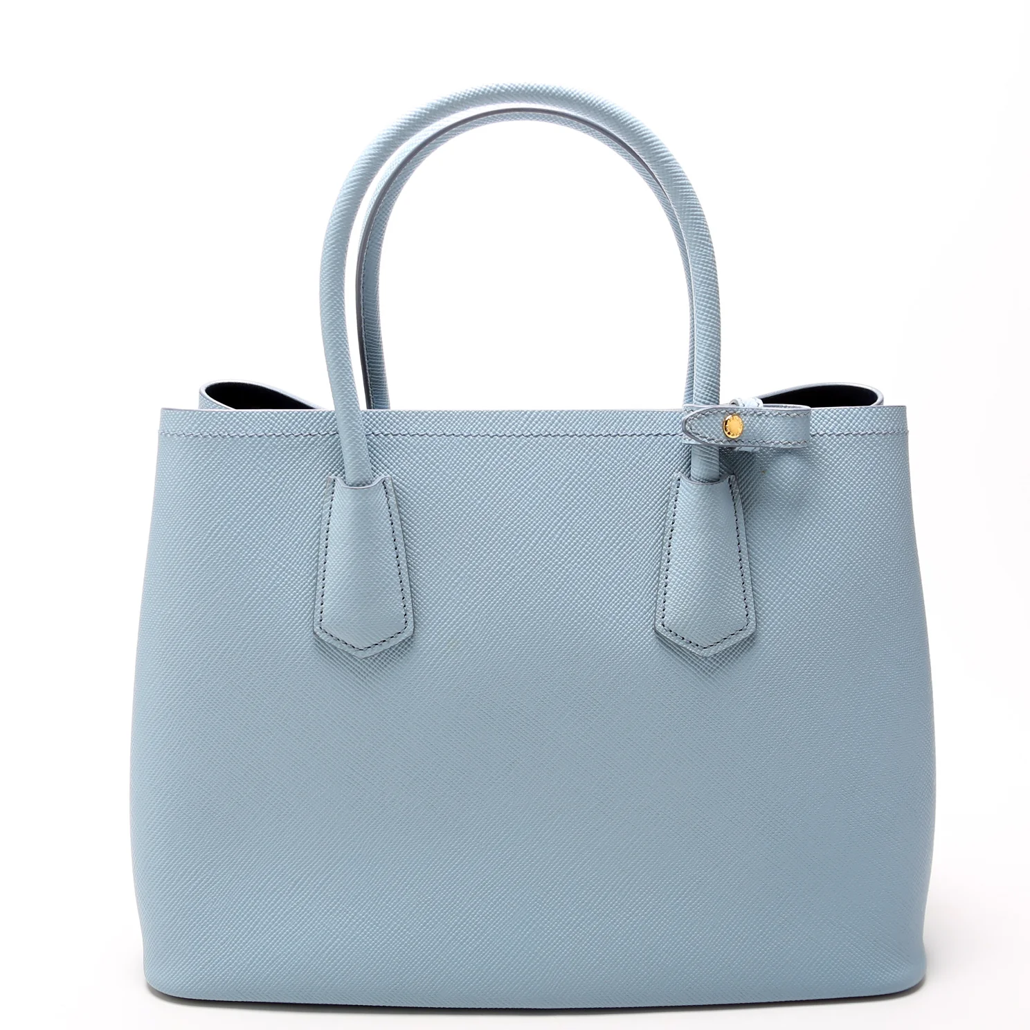 Saffiano Cuir Double Medium Blue - Image 5