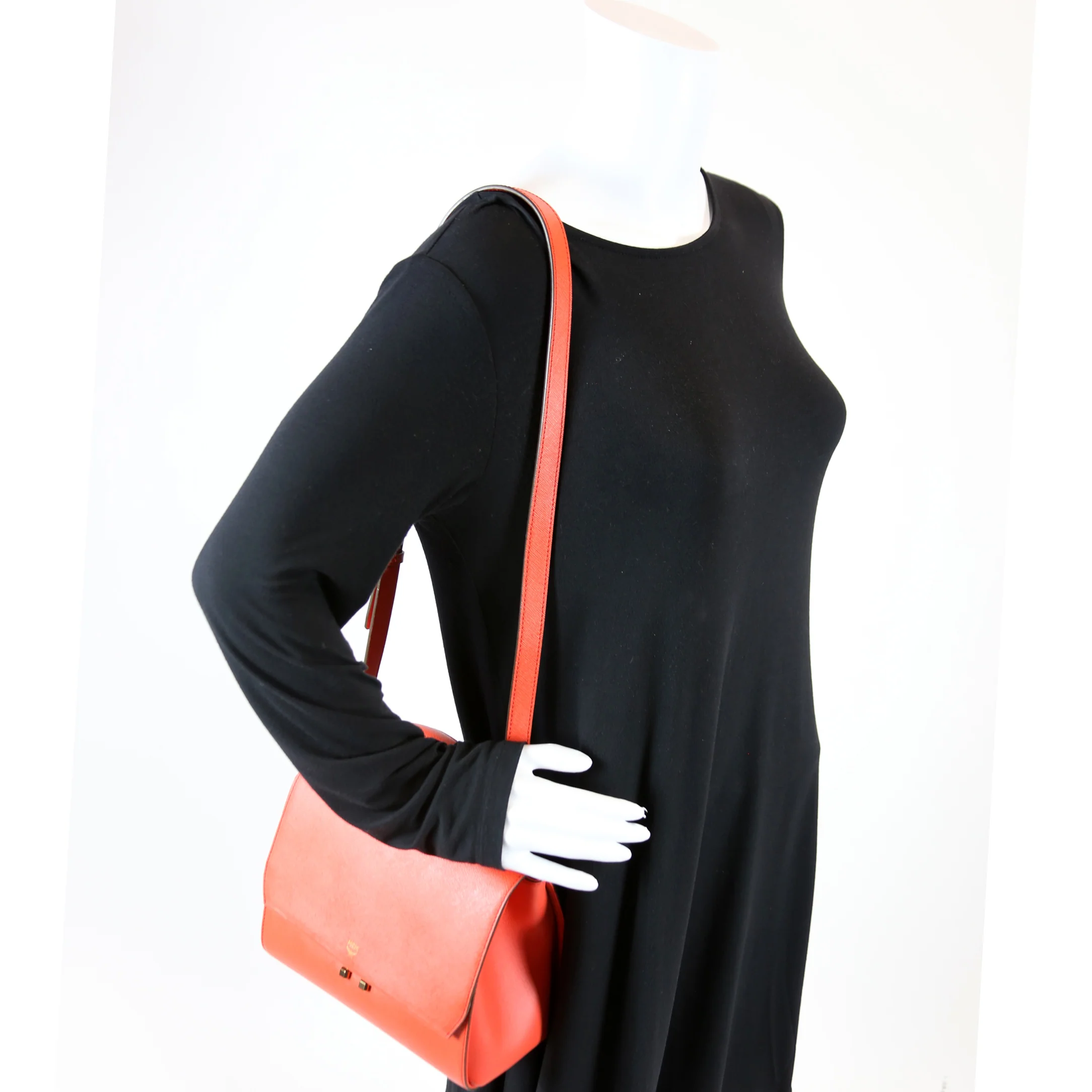 Saffiano Flap Bag - Image 12