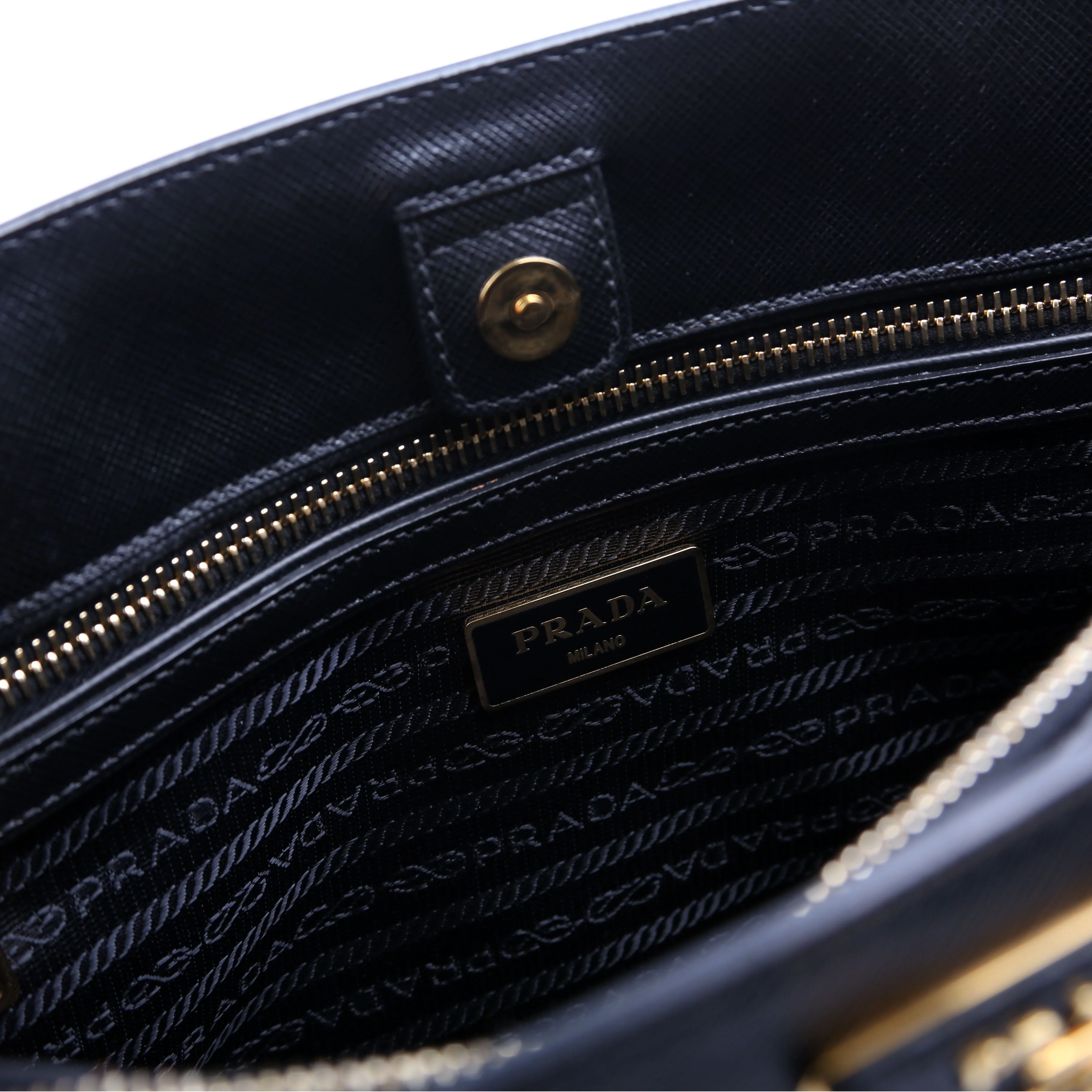 Saffiano Galleria Large Black - Image 8