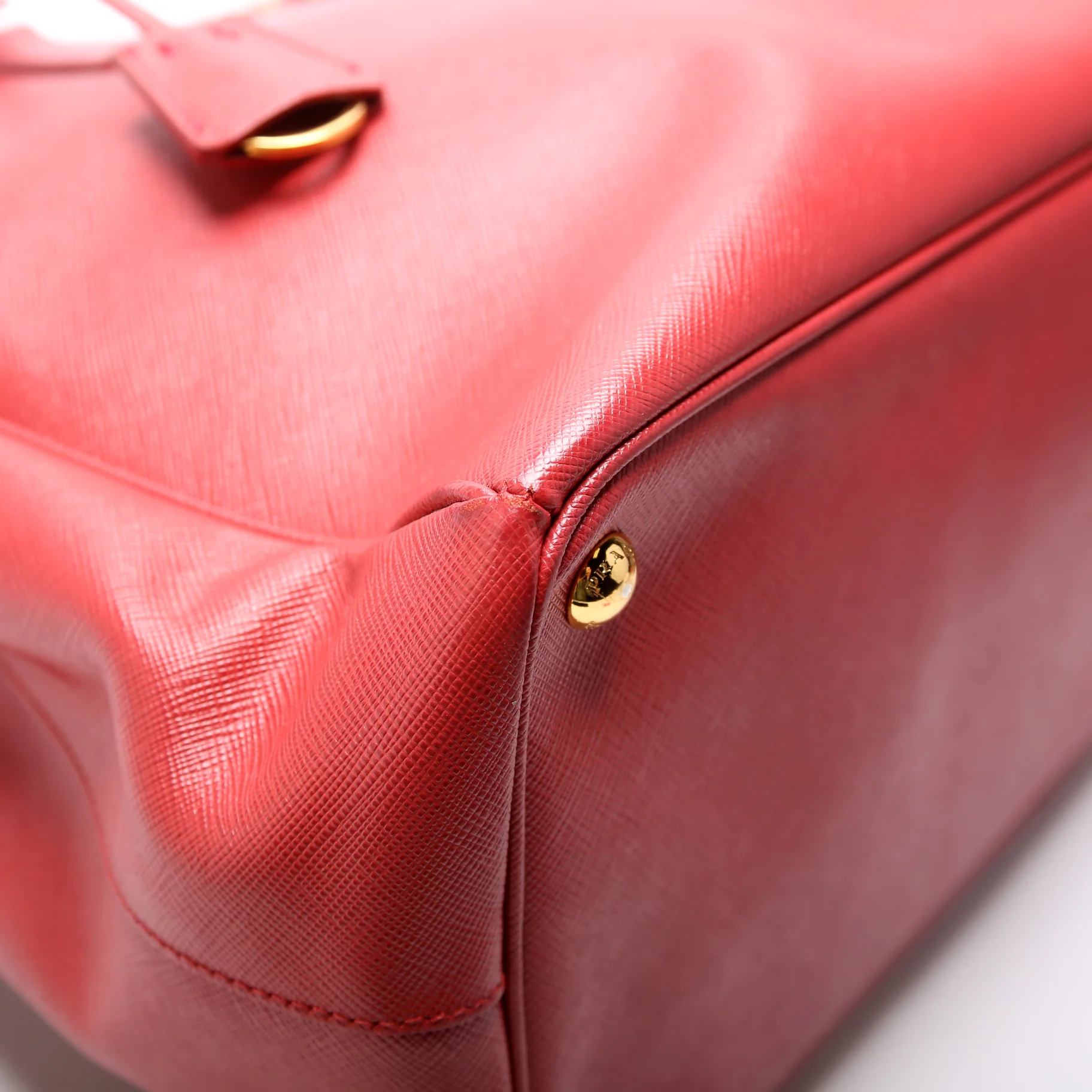 Saffiano Galleria Large Red - Image 4