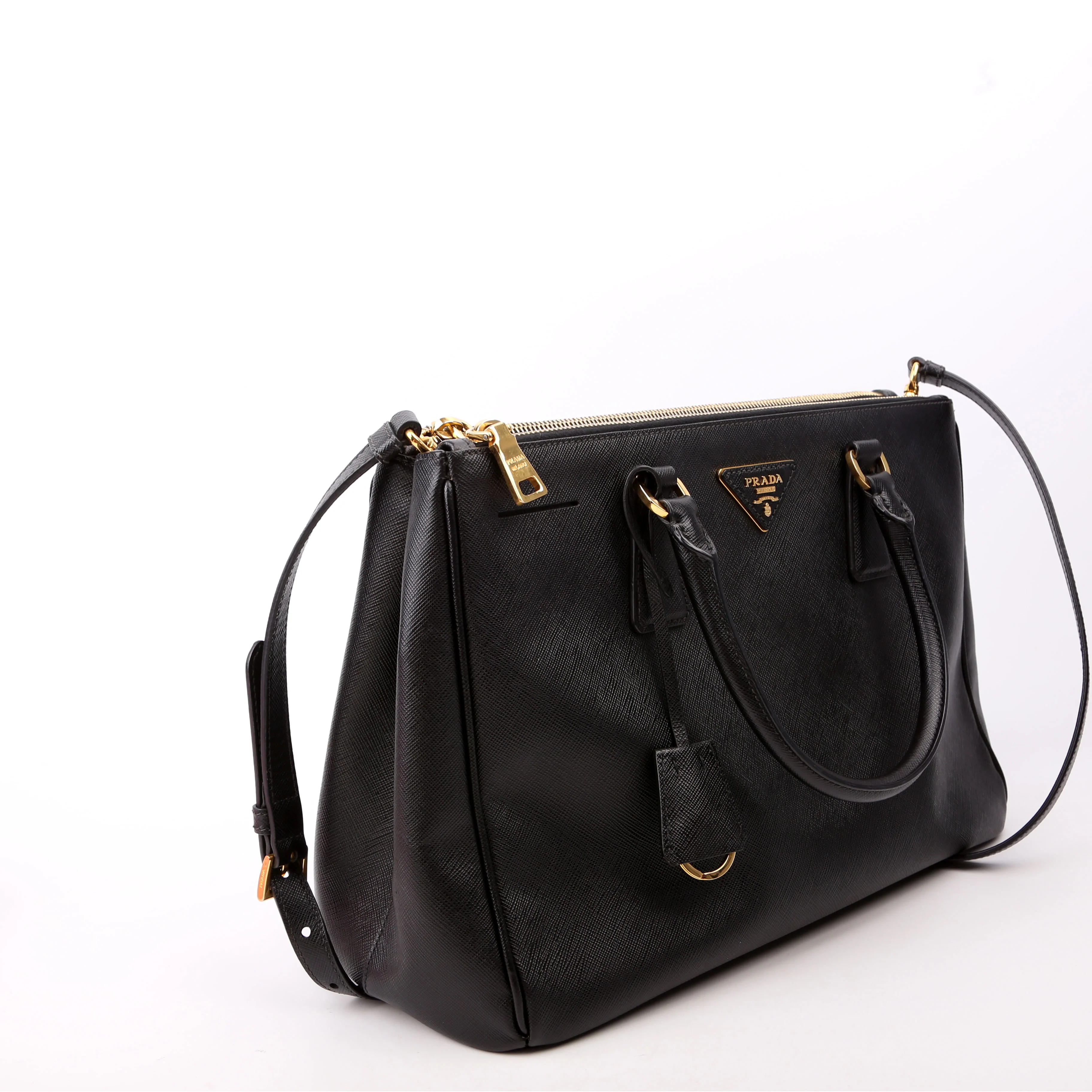 Saffiano Galleria Medium Black - Image 14