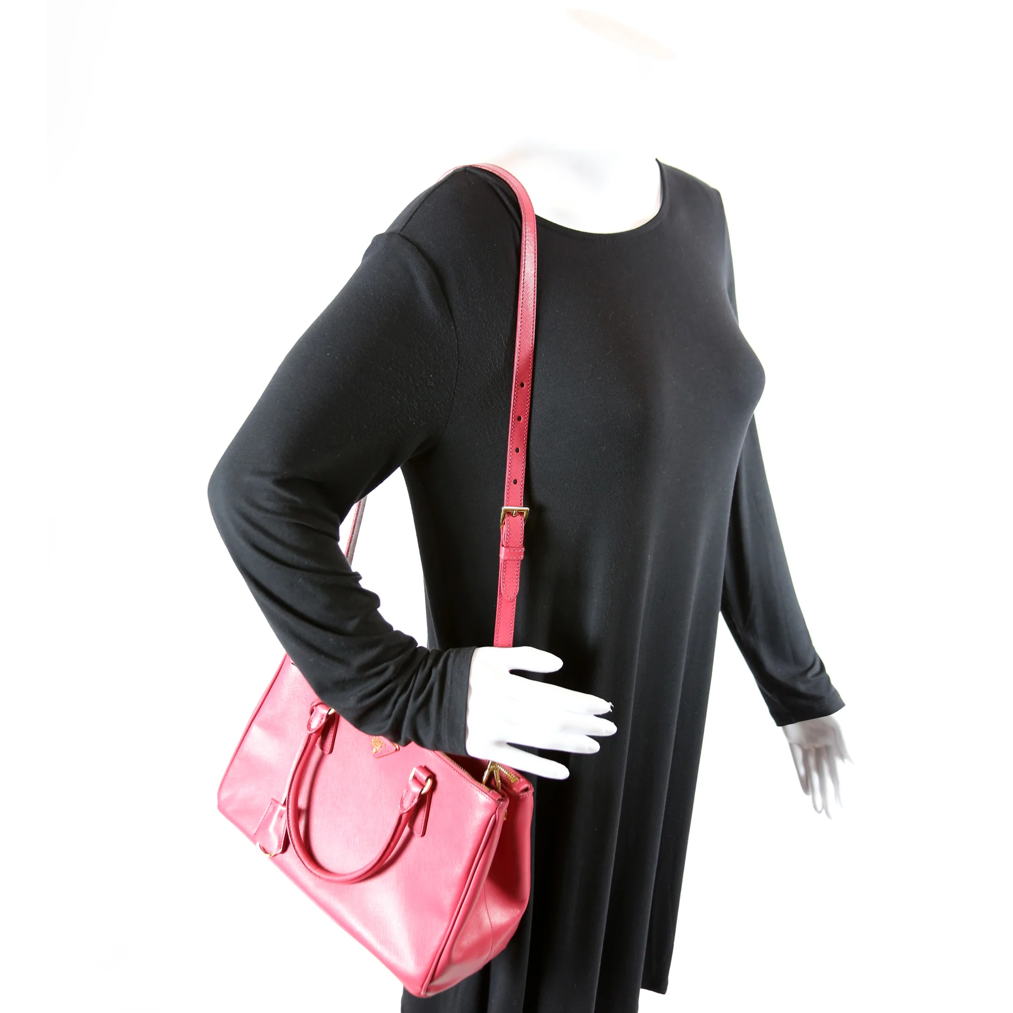 Saffiano Galleria Medium Pink - Image 9
