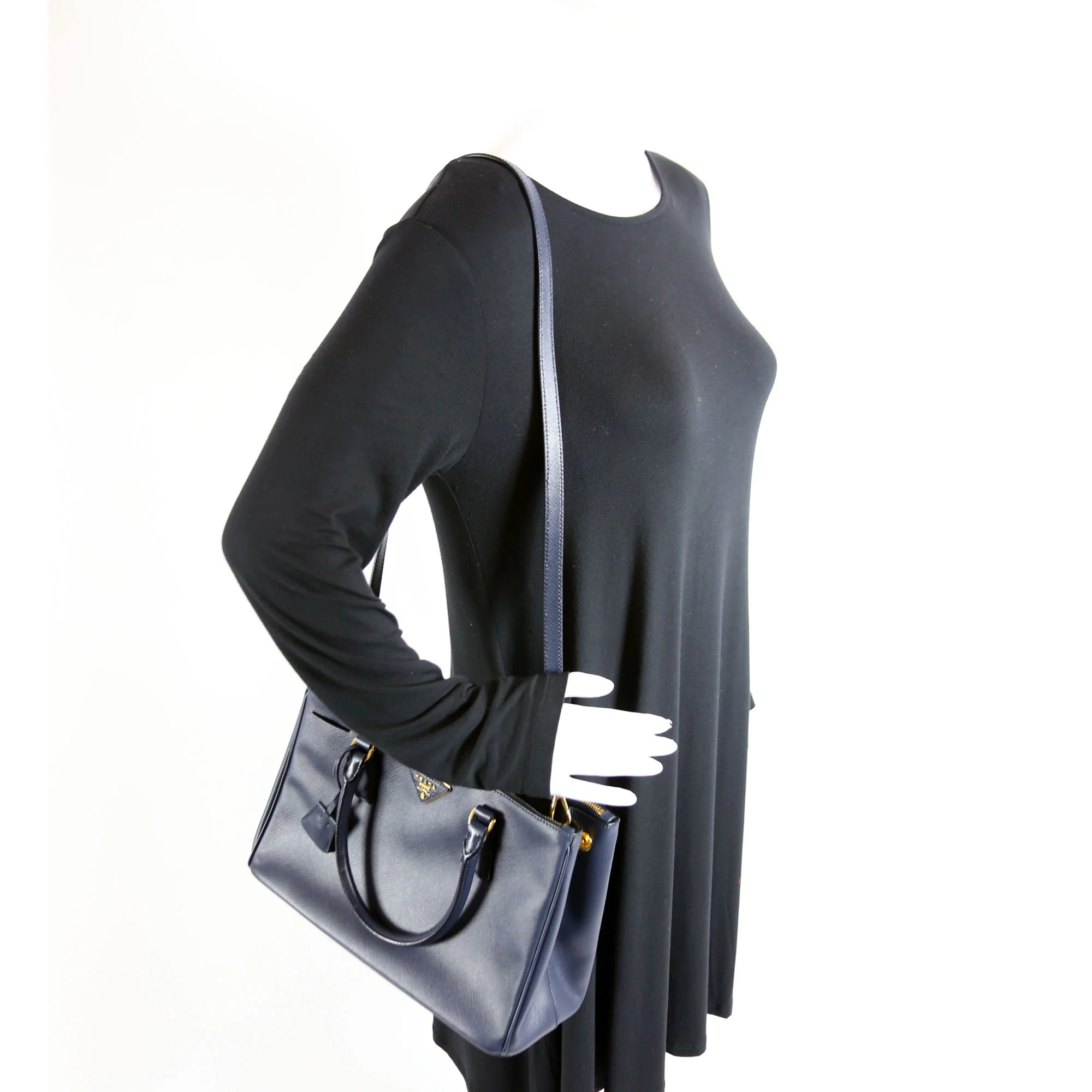Saffiano Galleria Small Navy - Image 10