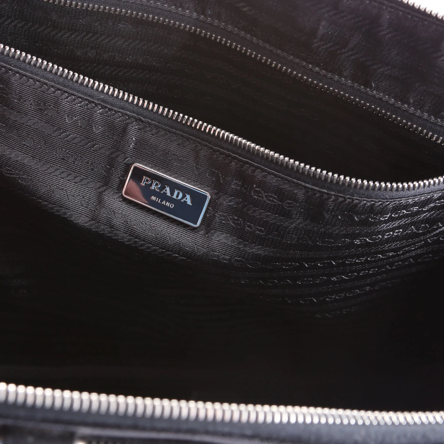 Saffiano Lux Briefcase Black - Image 7