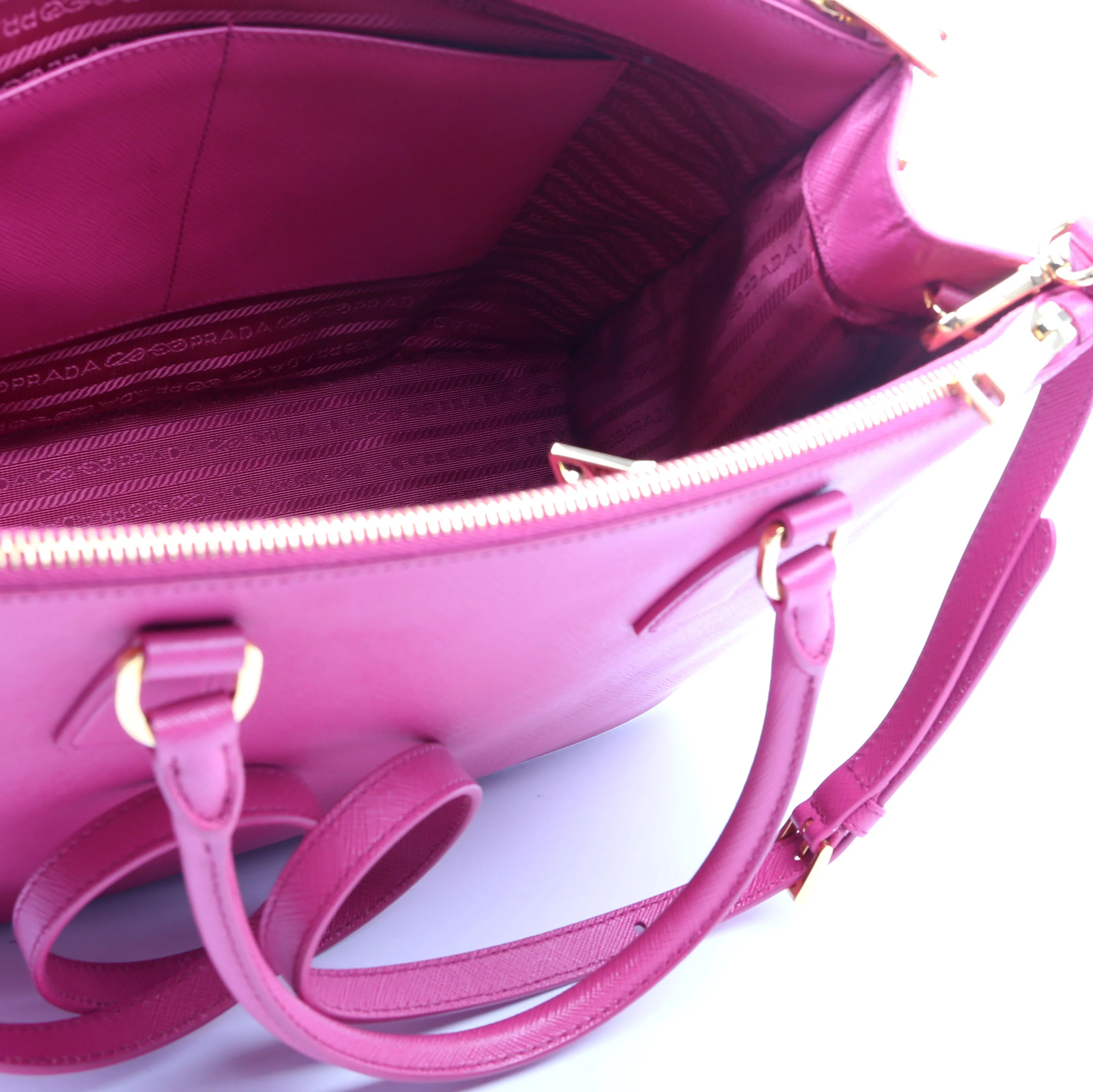 Saffiano Lux Medium Galleria Pink - Image 13