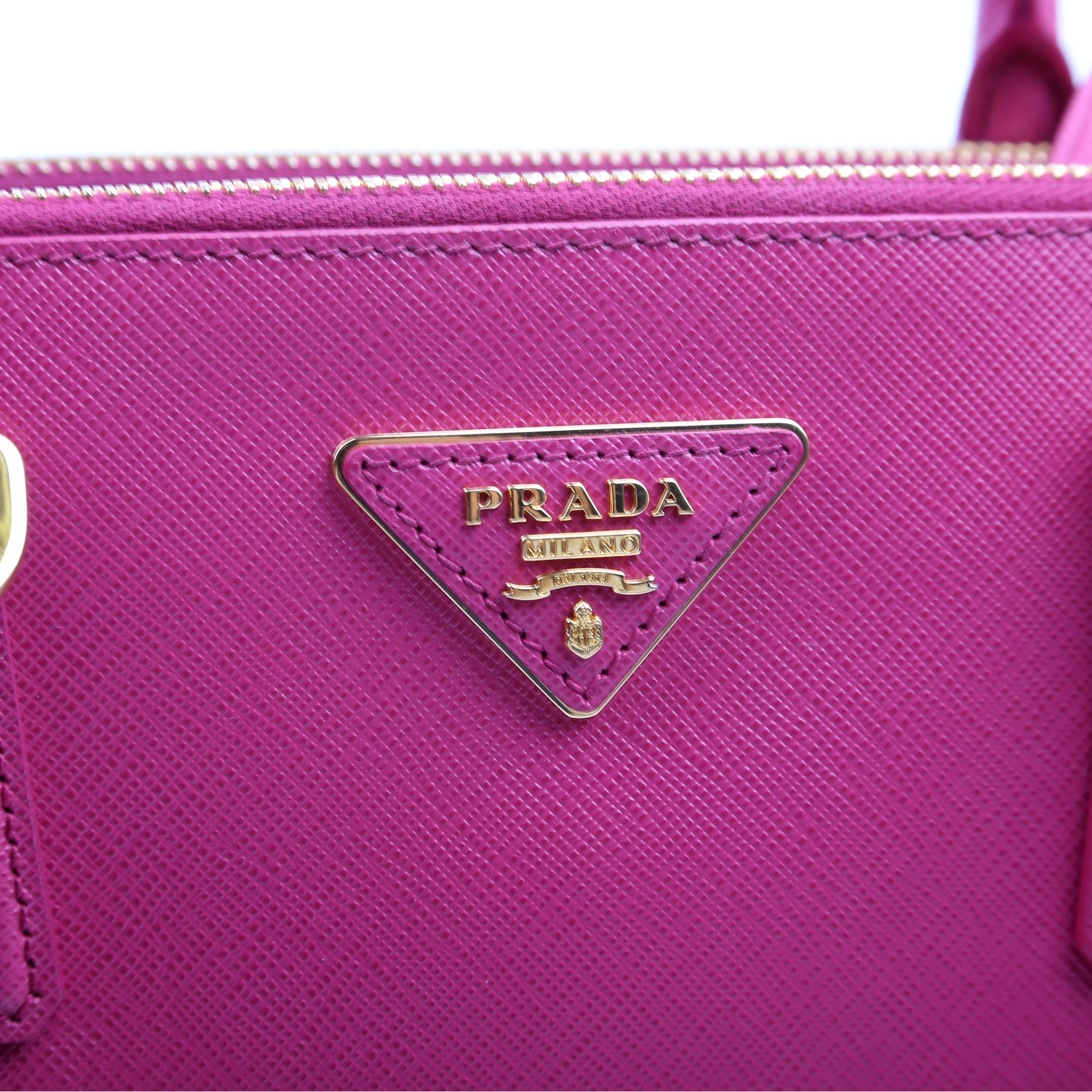 Saffiano Lux Medium Galleria Pink - Image 9