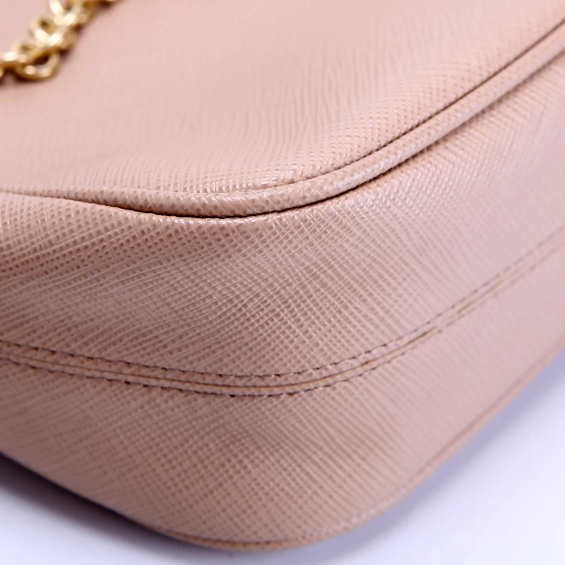 Saffiano Re-Edition 2005 Beige/Gold - Image 5
