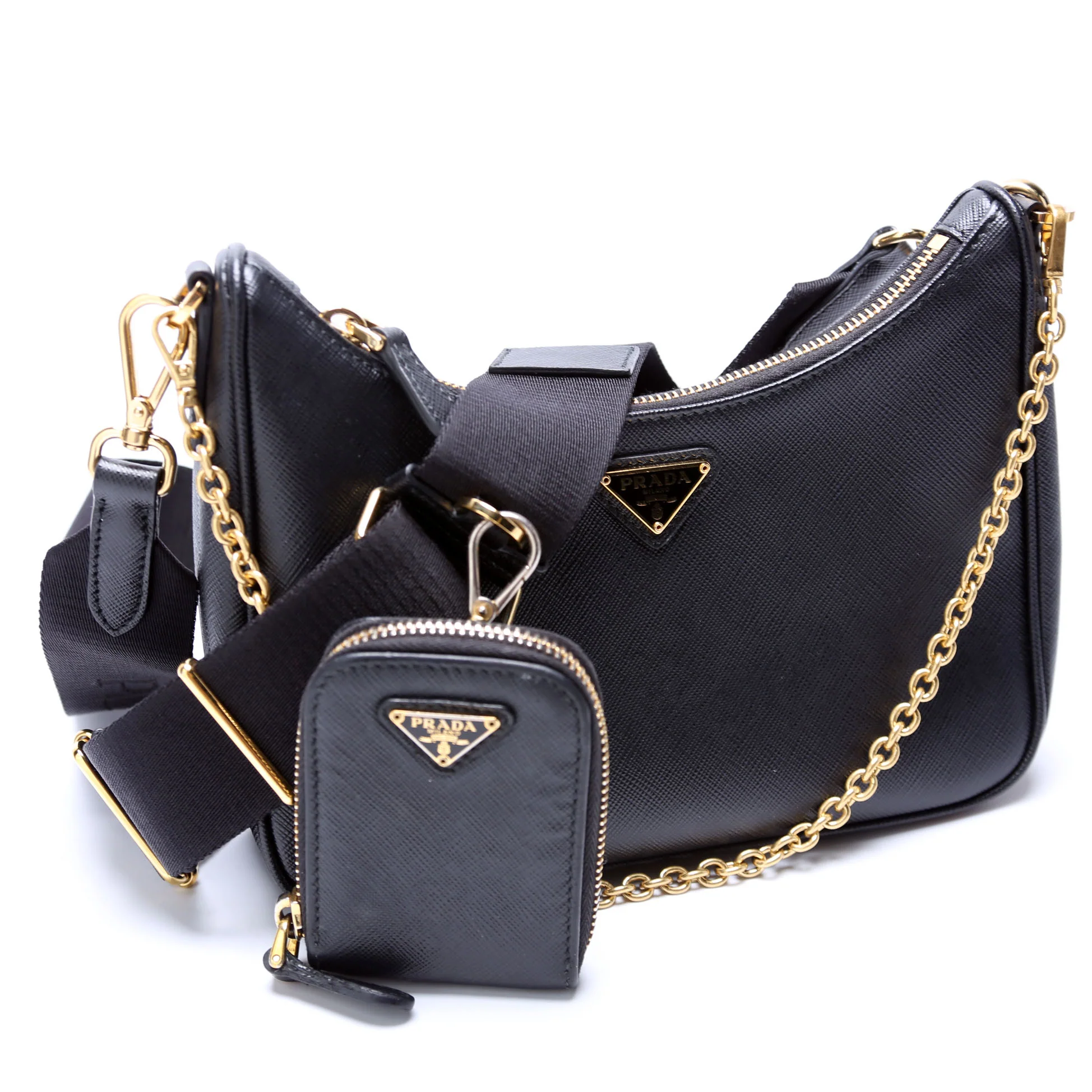 Saffiano Re-Edition 2005 Black - Image 2