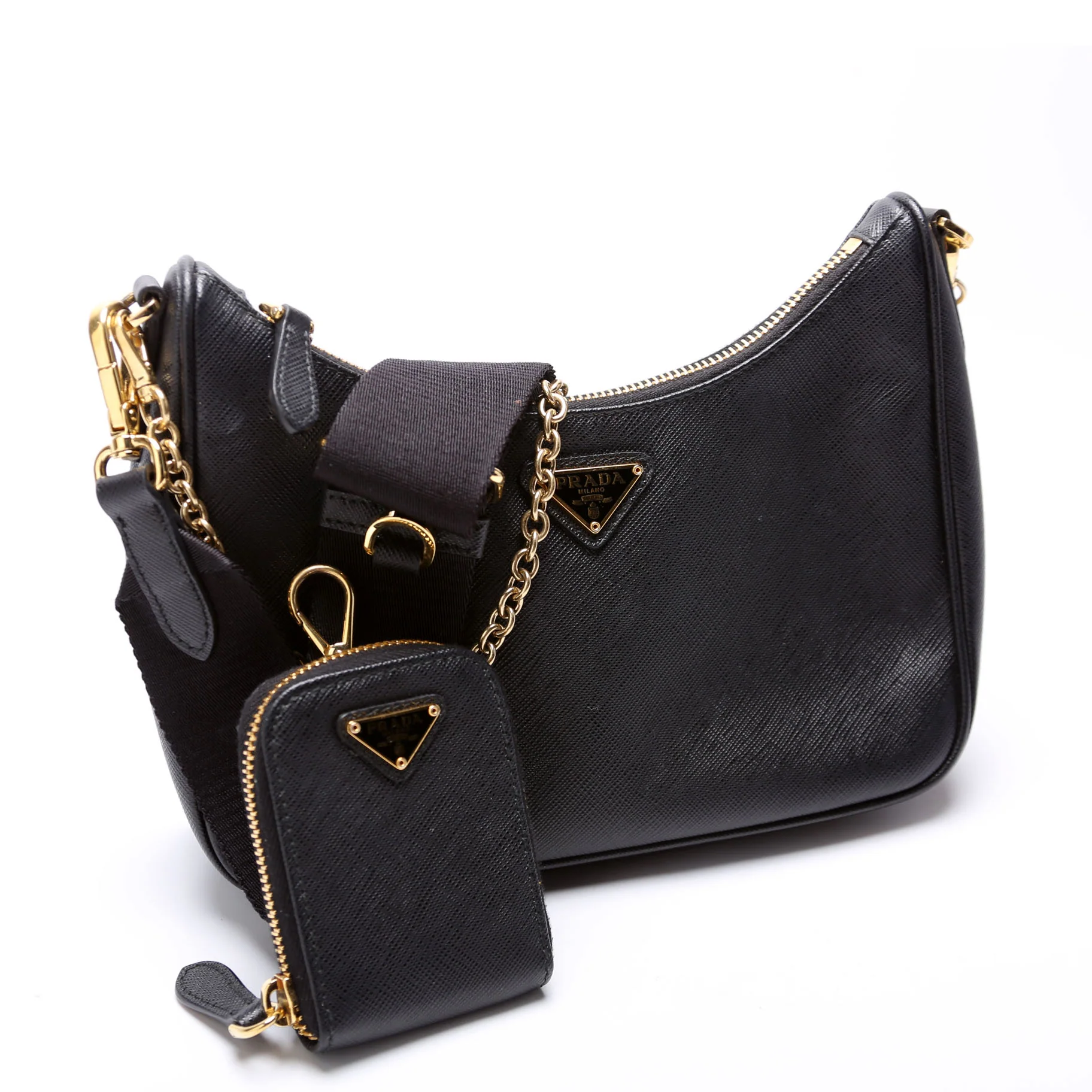 Saffiano Re-Edition 2005 Black - Image 2
