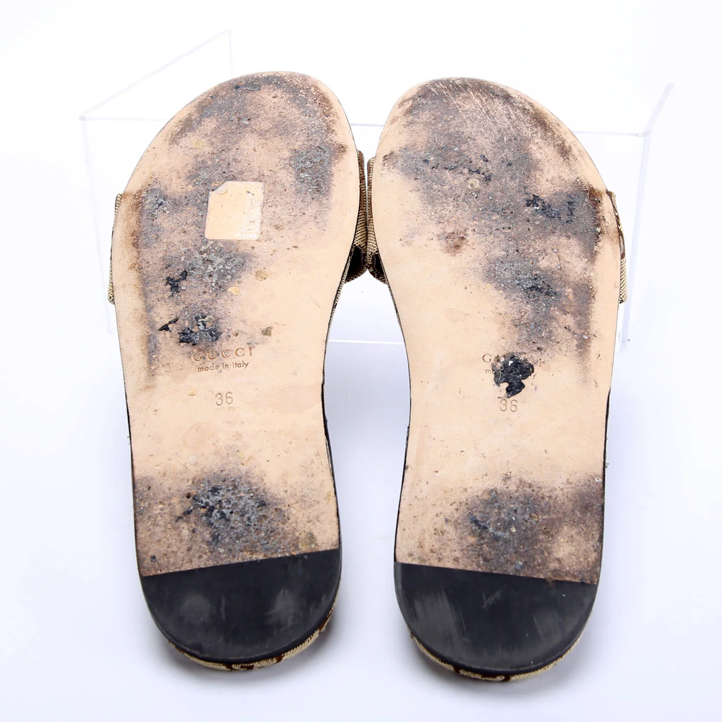 Saiga Horsebit Slide Sandals Size 36 - Image 6