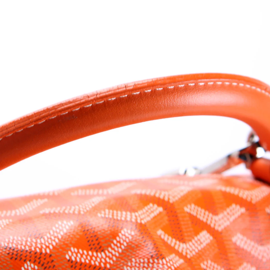 Saint Leger Soft Briefcase Backpack Orange - Image 10