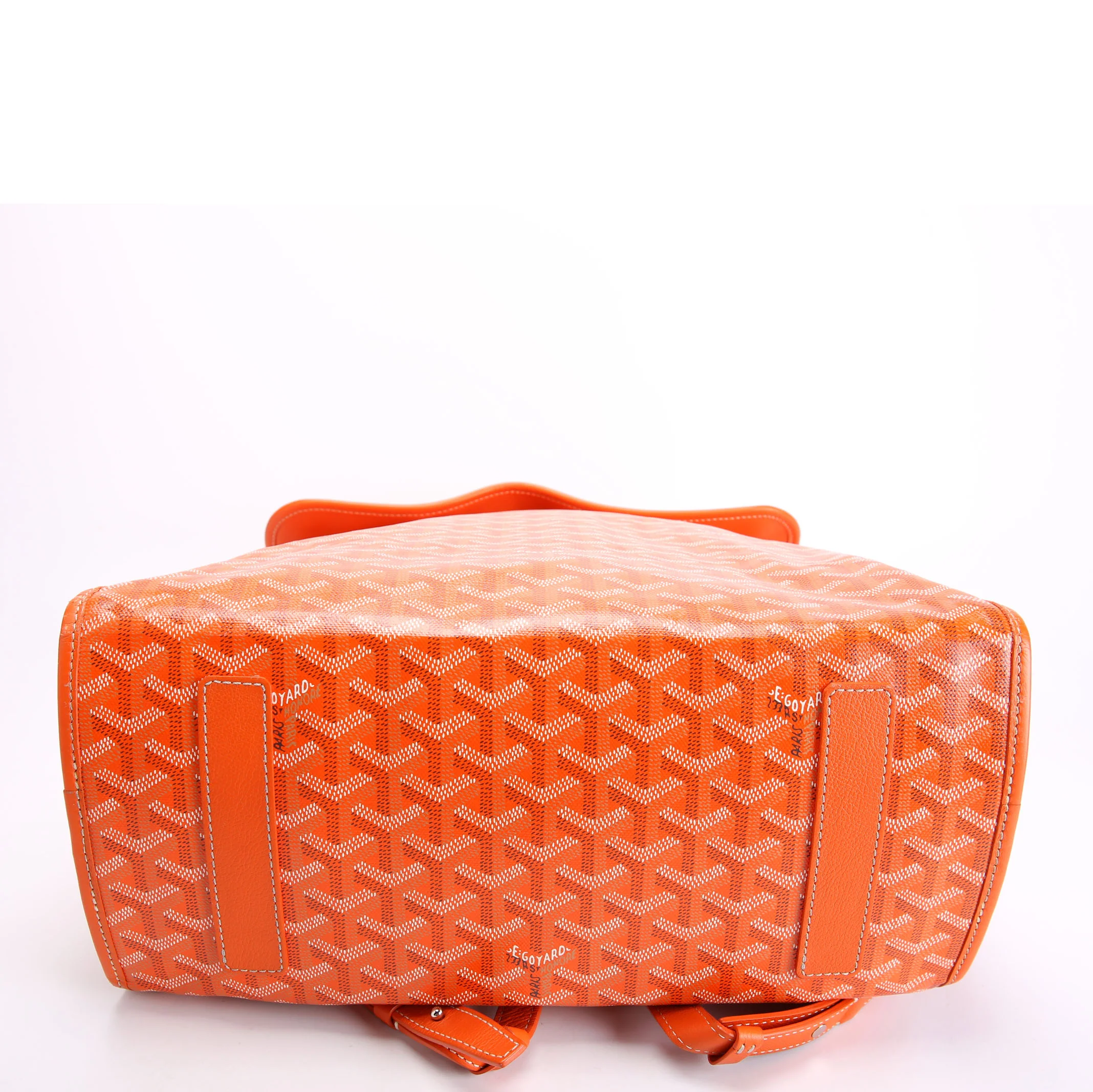 Saint Leger Soft Briefcase Backpack Orange - Image 4