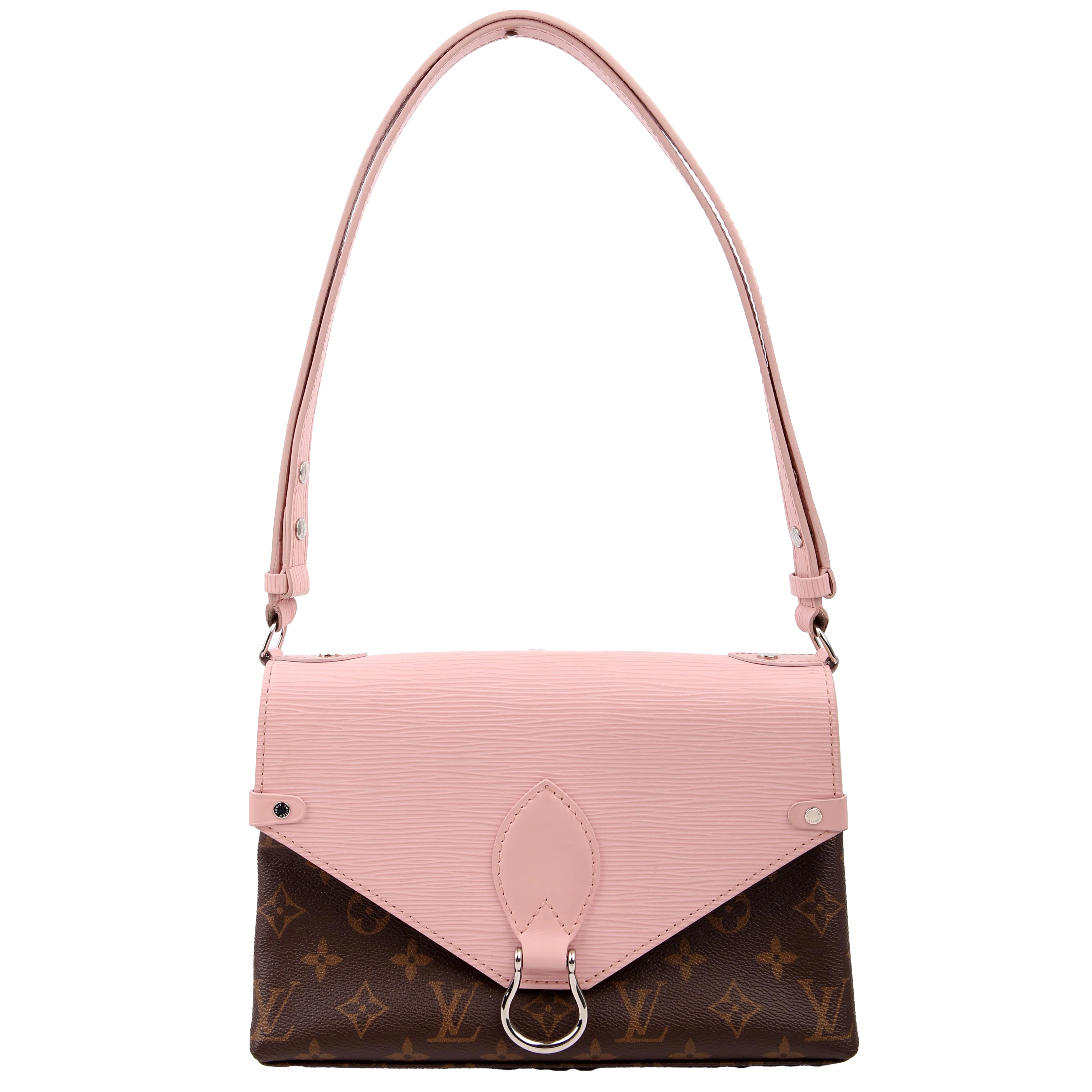 Saint Michel Monogram Epi Pink