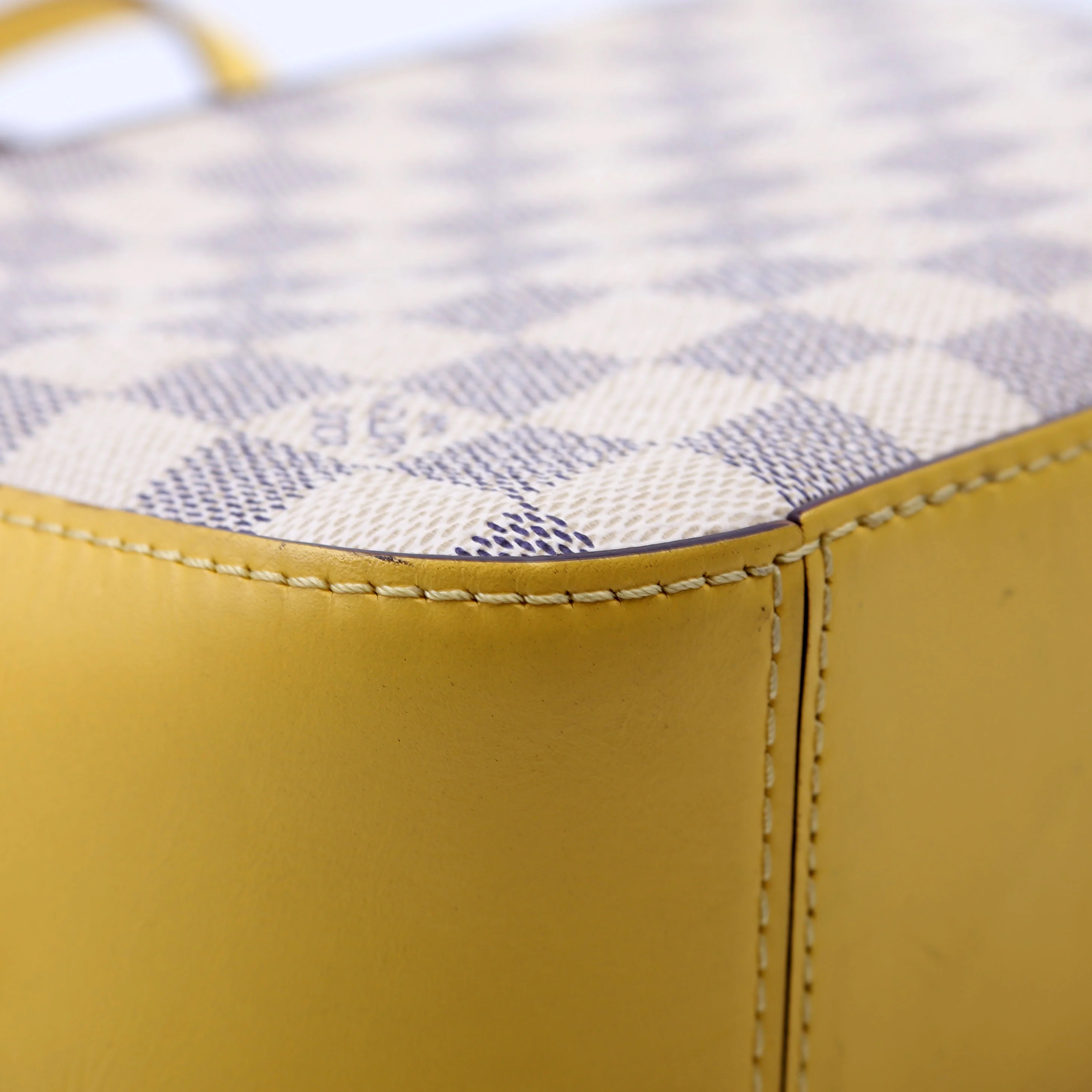 Saintonge Damier Azur Yellow - Image 7