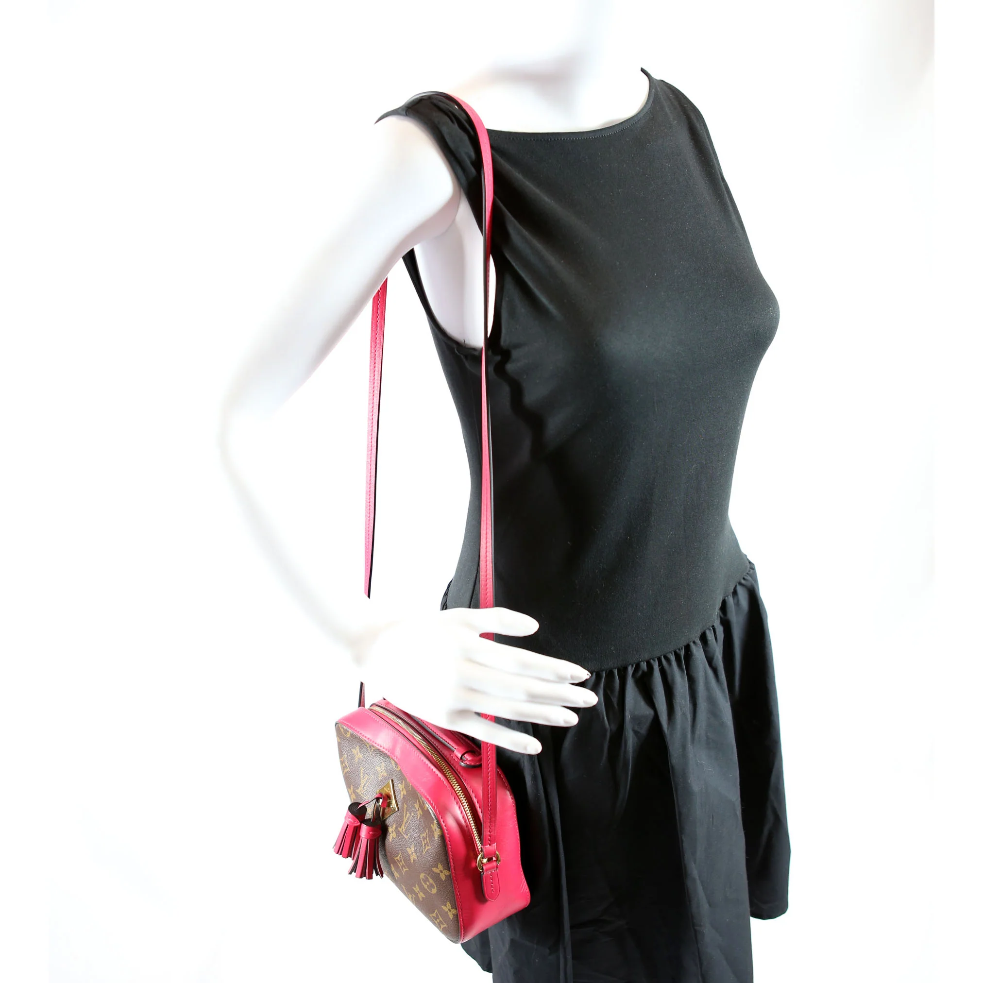 Saintonge Monogram Brown/Pink - Image 13