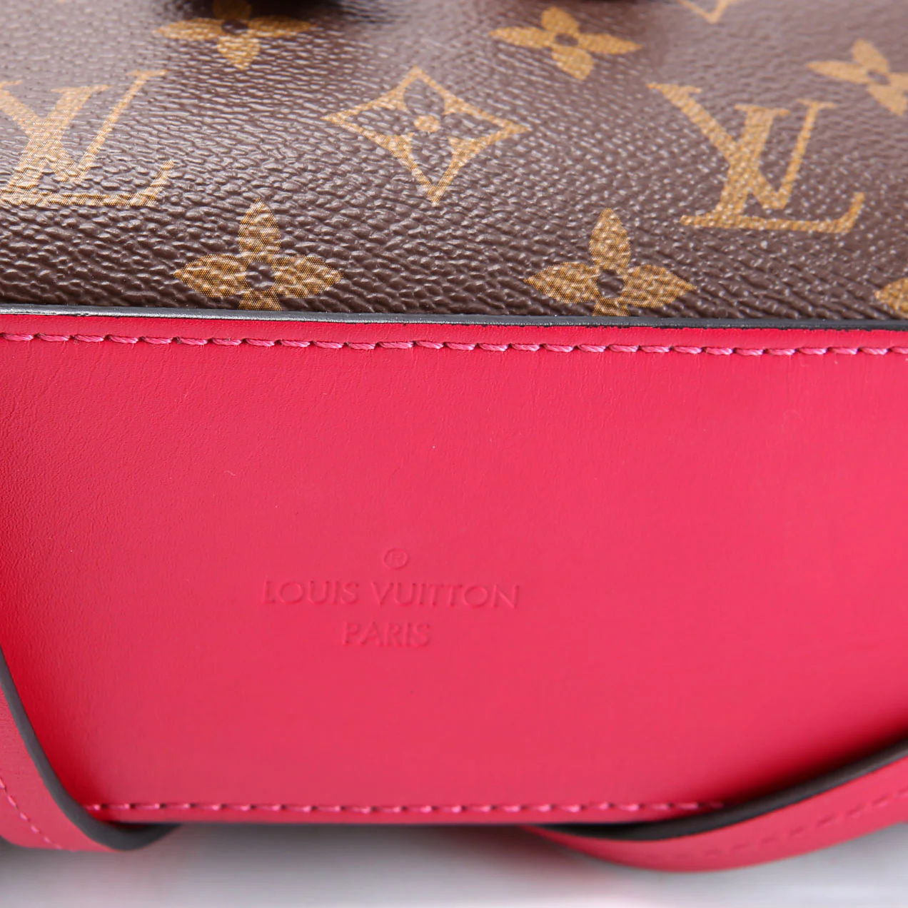 Saintonge Monogram Brown/Pink - Image 5
