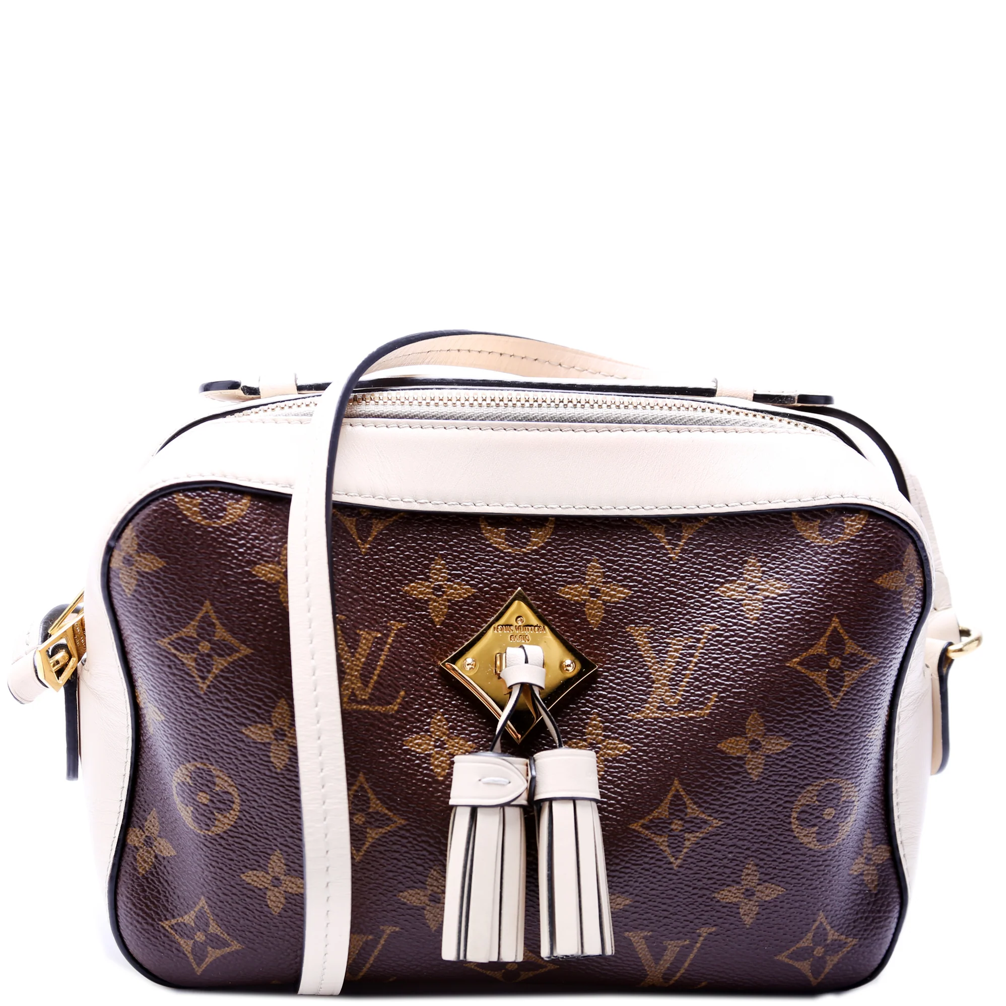 Saintonge Monogram White