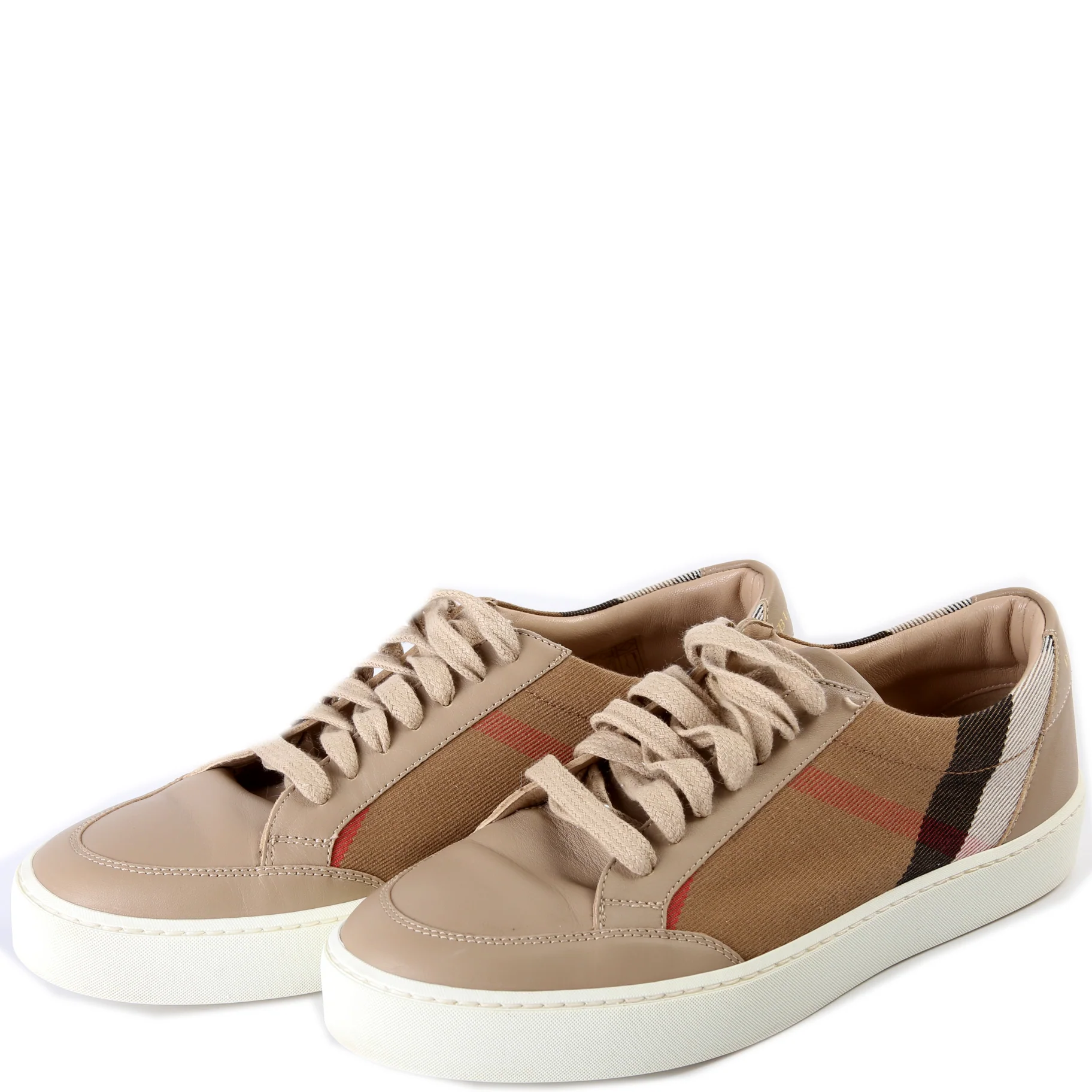 Salmond Check Sneakers Size 37.5