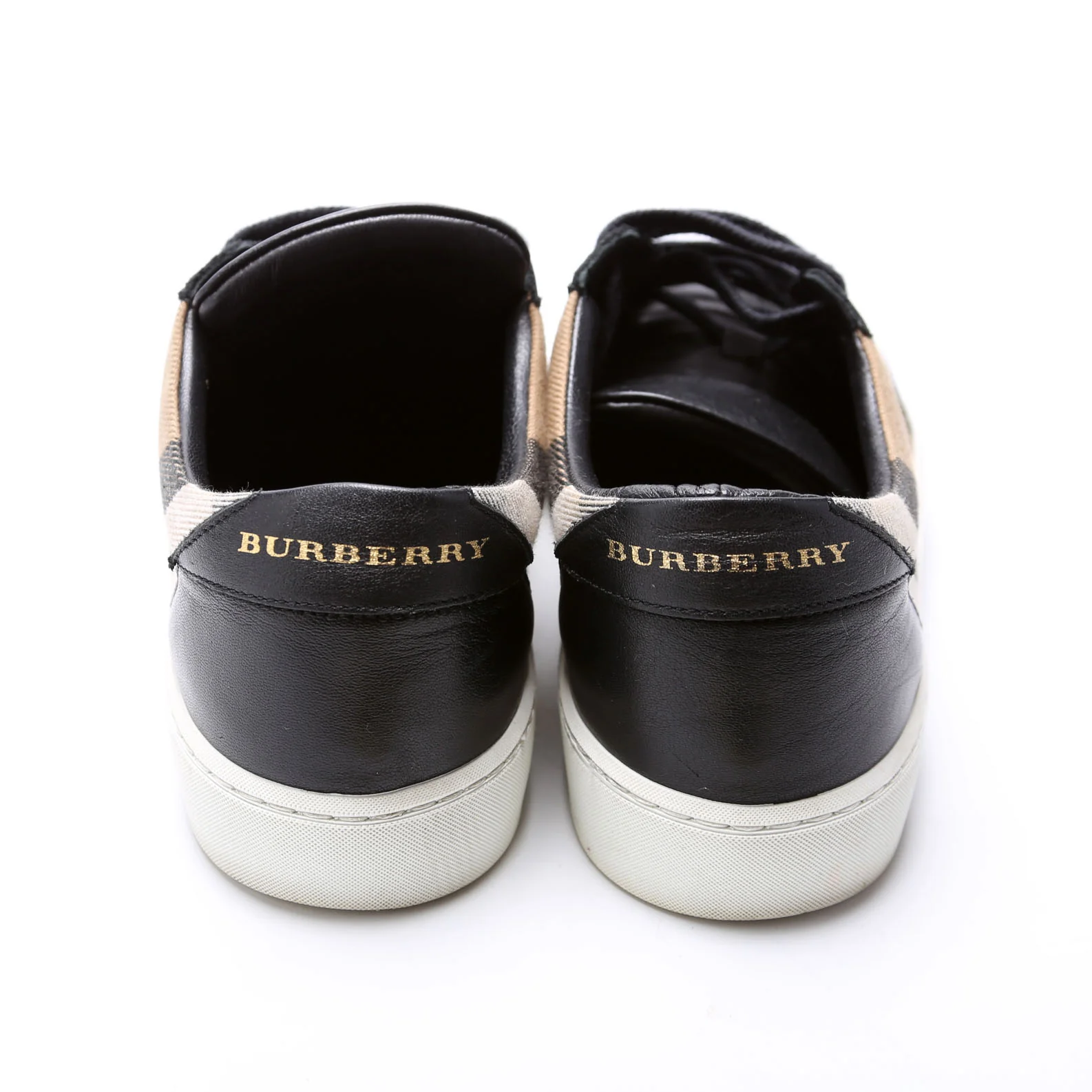 Salmond Check Sneakers Size 38 - Image 4