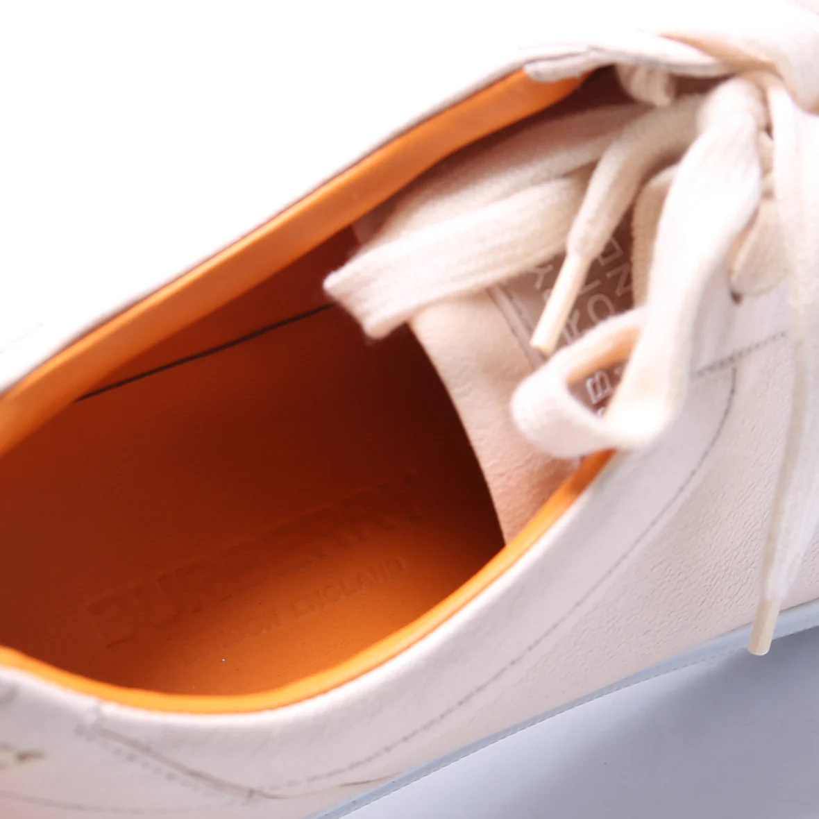 Salmond Leather Sneakers Size 38.5 - Image 5