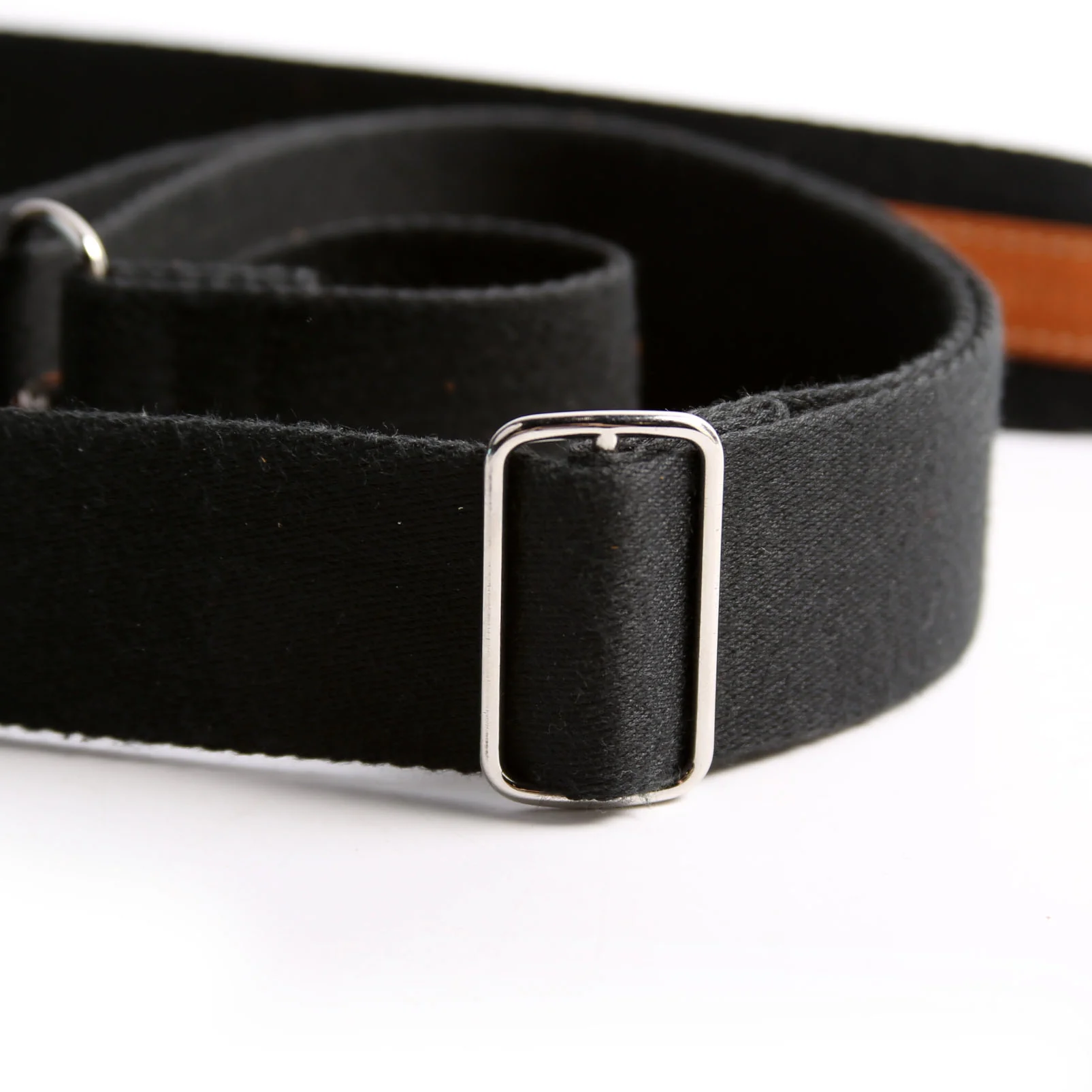 Sangle MM Canvas Adjustable Strap Black/Brown - Image 6