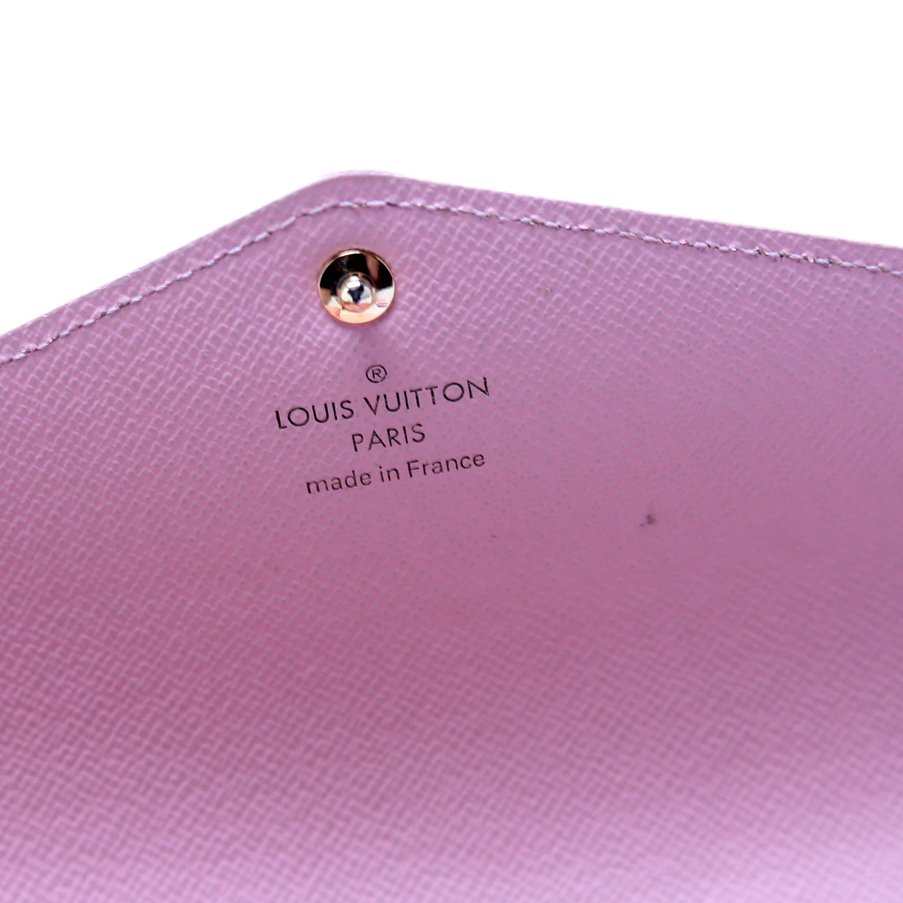 Sarah Wallet Calfskin/Damier Azur Wallet - Image 8
