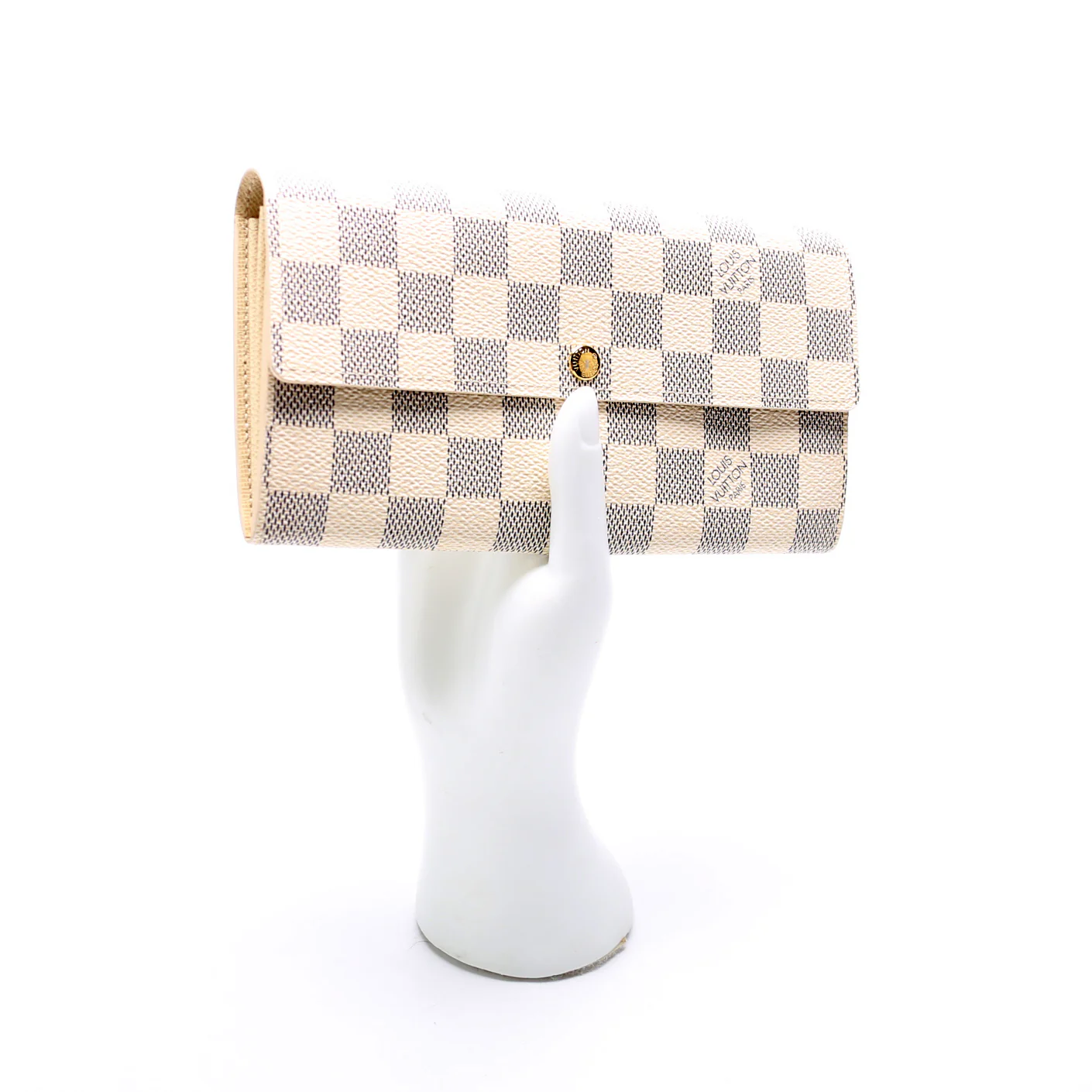 Sarah Wallet Damier Azur - Image 8