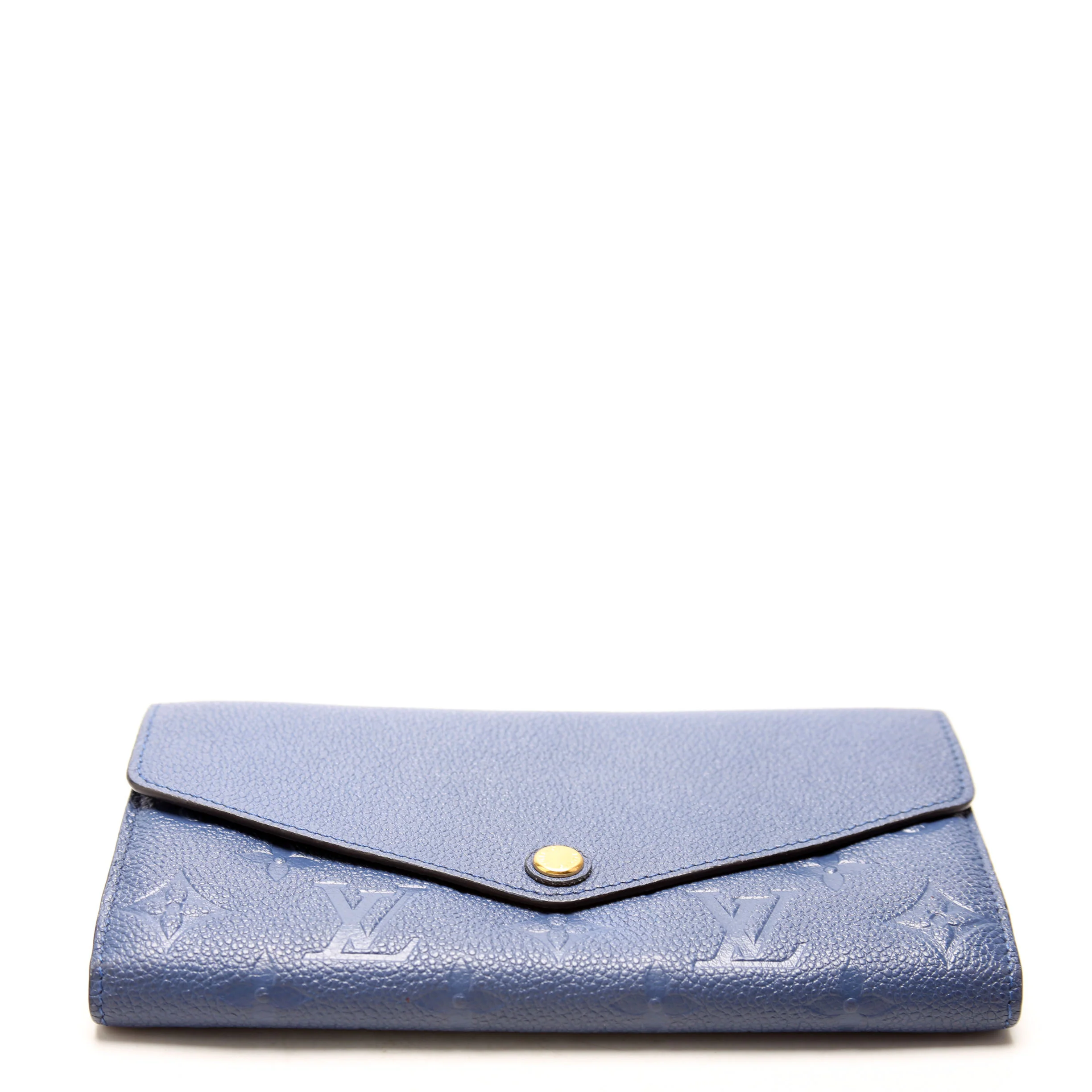 Sarah Wallet Empreinte Blue - Image 4