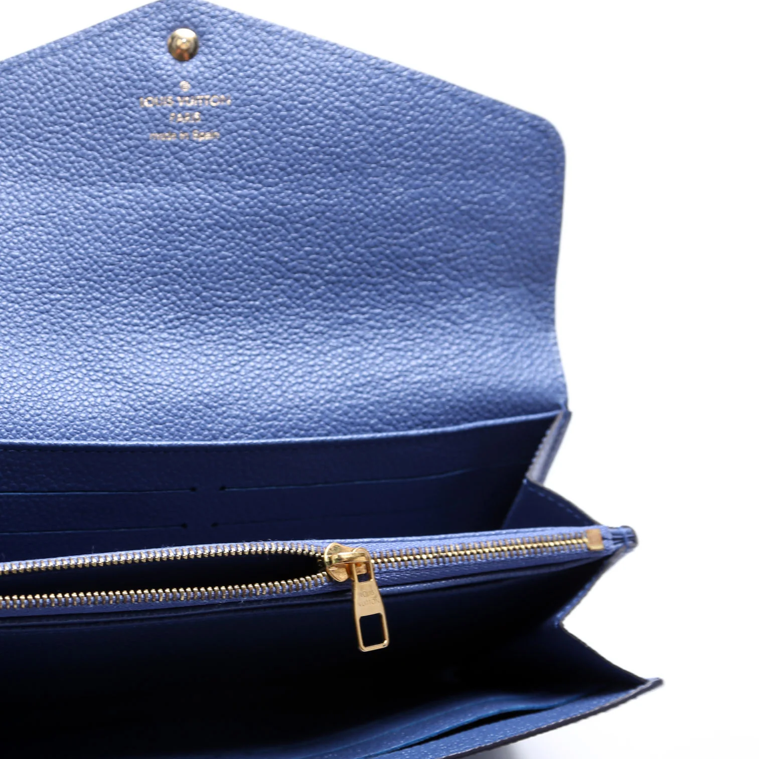 Sarah Wallet Empreinte Blue - Image 6