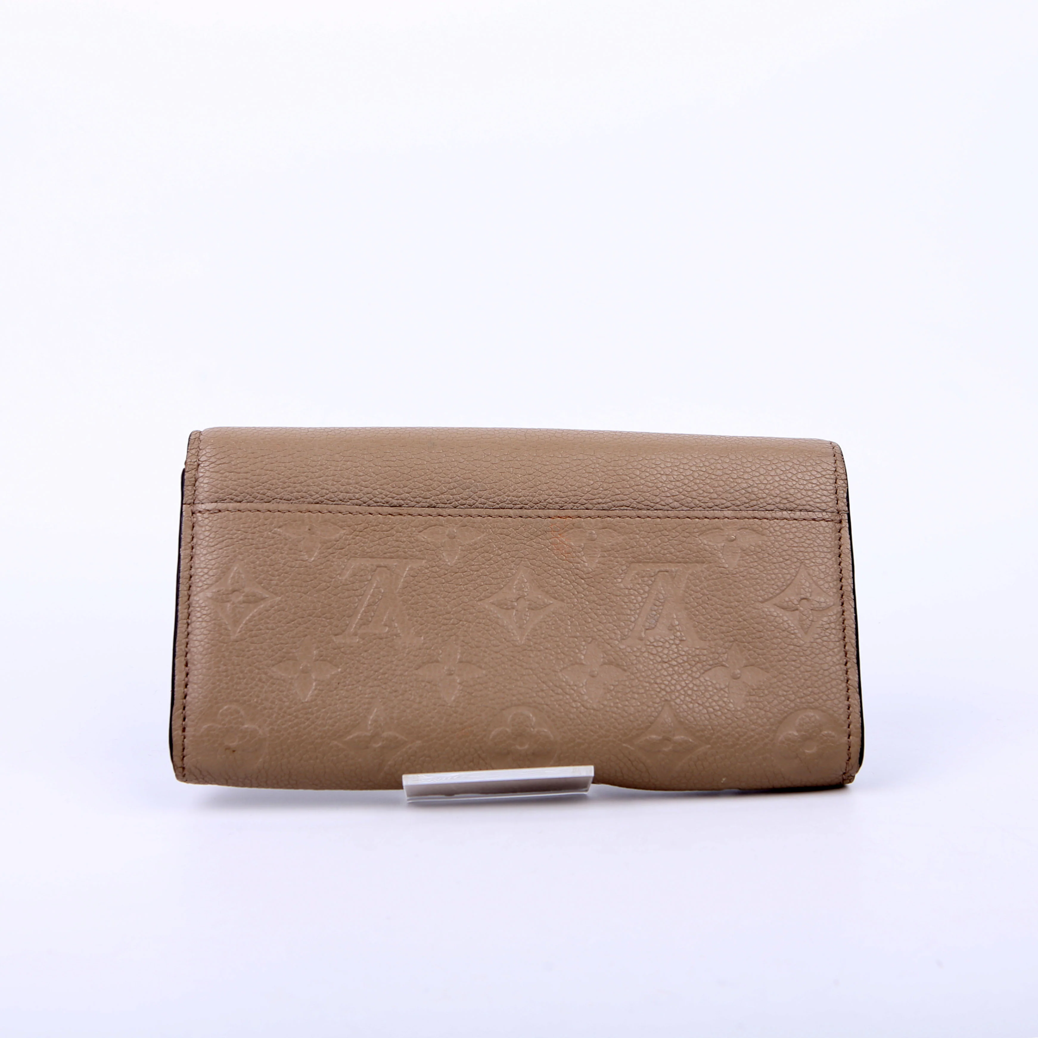 Sarah Wallet Empreinte Taupe - Image 3
