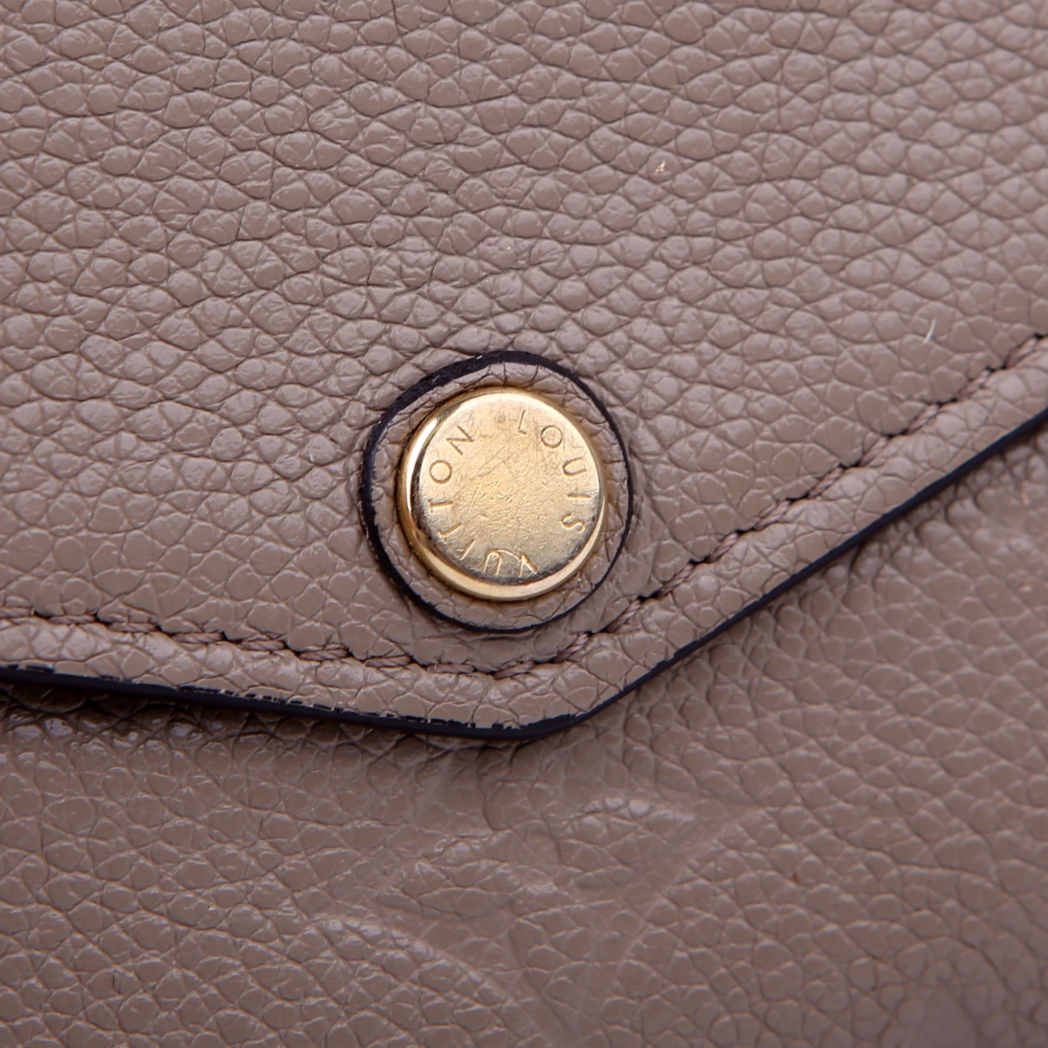 Sarah Wallet Empreinte Taupe - Image 9