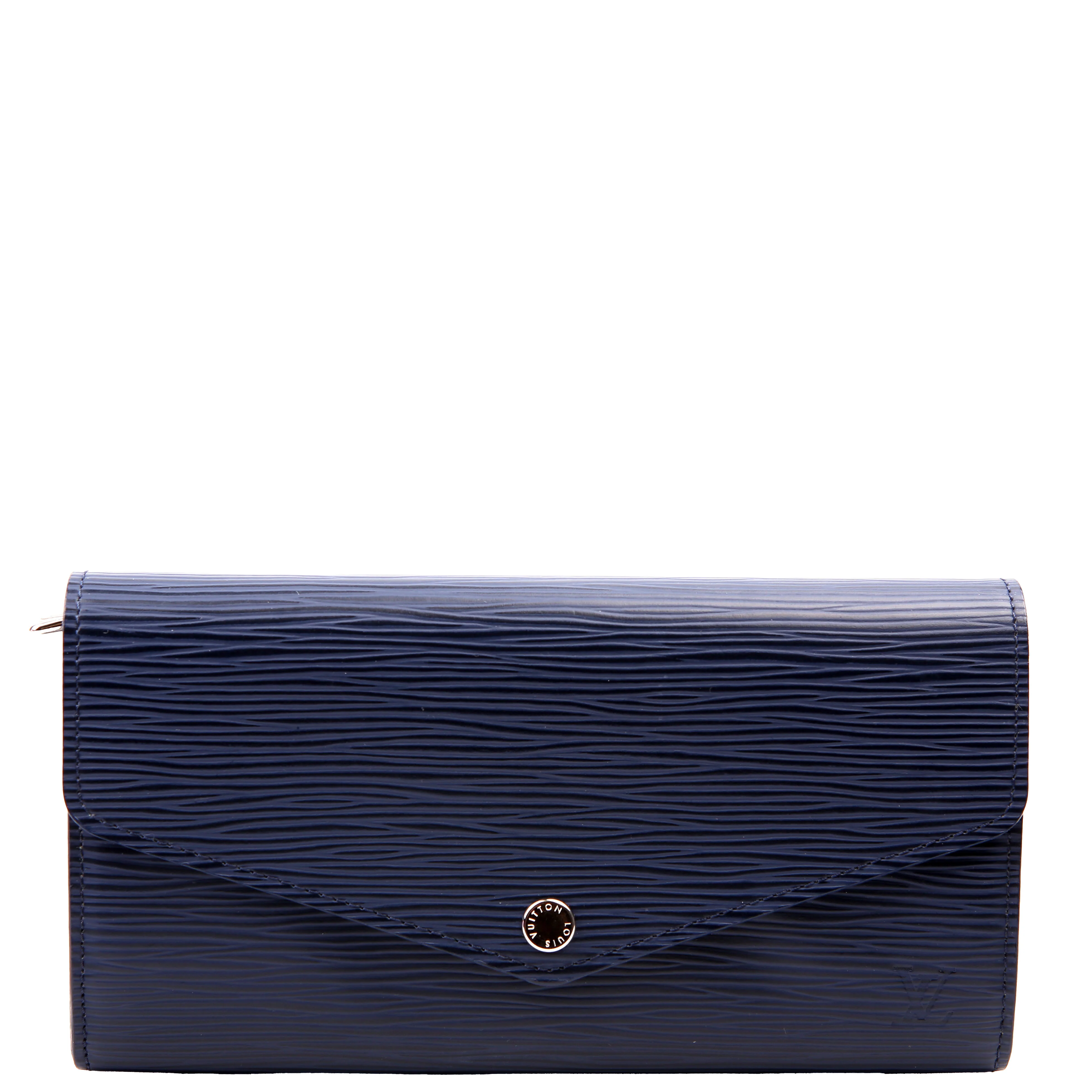 Sarah Wallet Epi Newer Navy