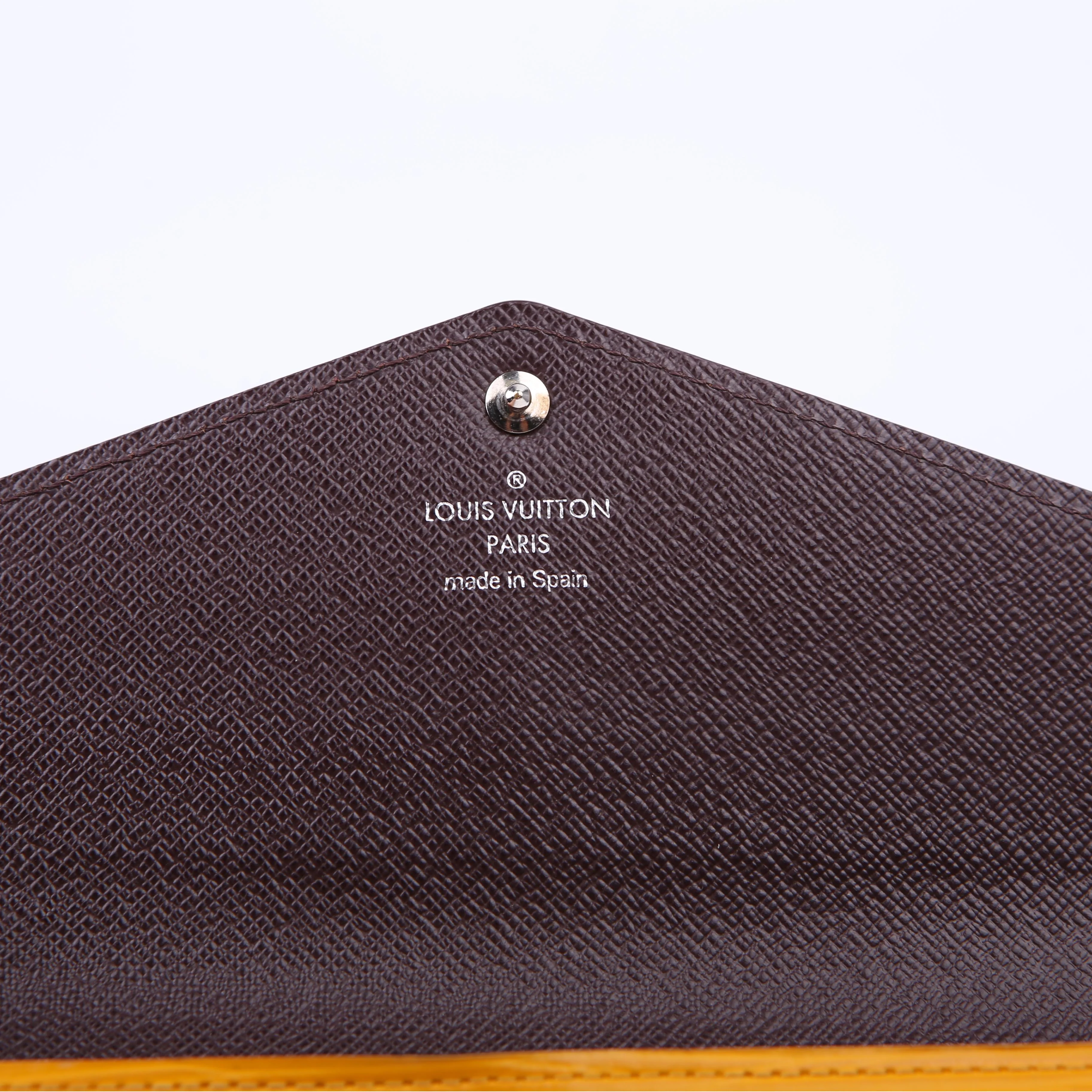 Sarah Wallet Epi Newer Purple/Yellow - Image 10