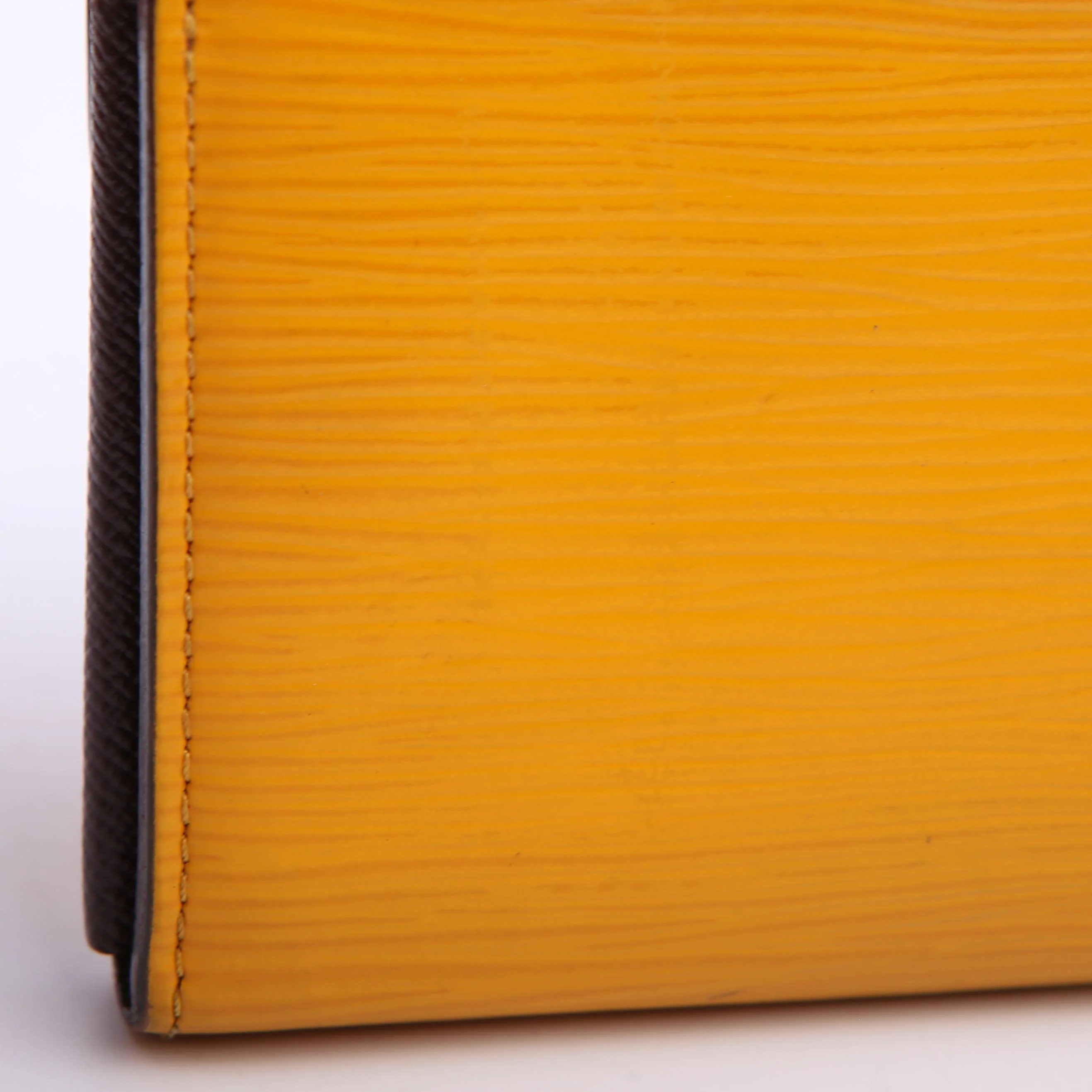 Sarah Wallet Epi Newer Purple/Yellow - Image 8