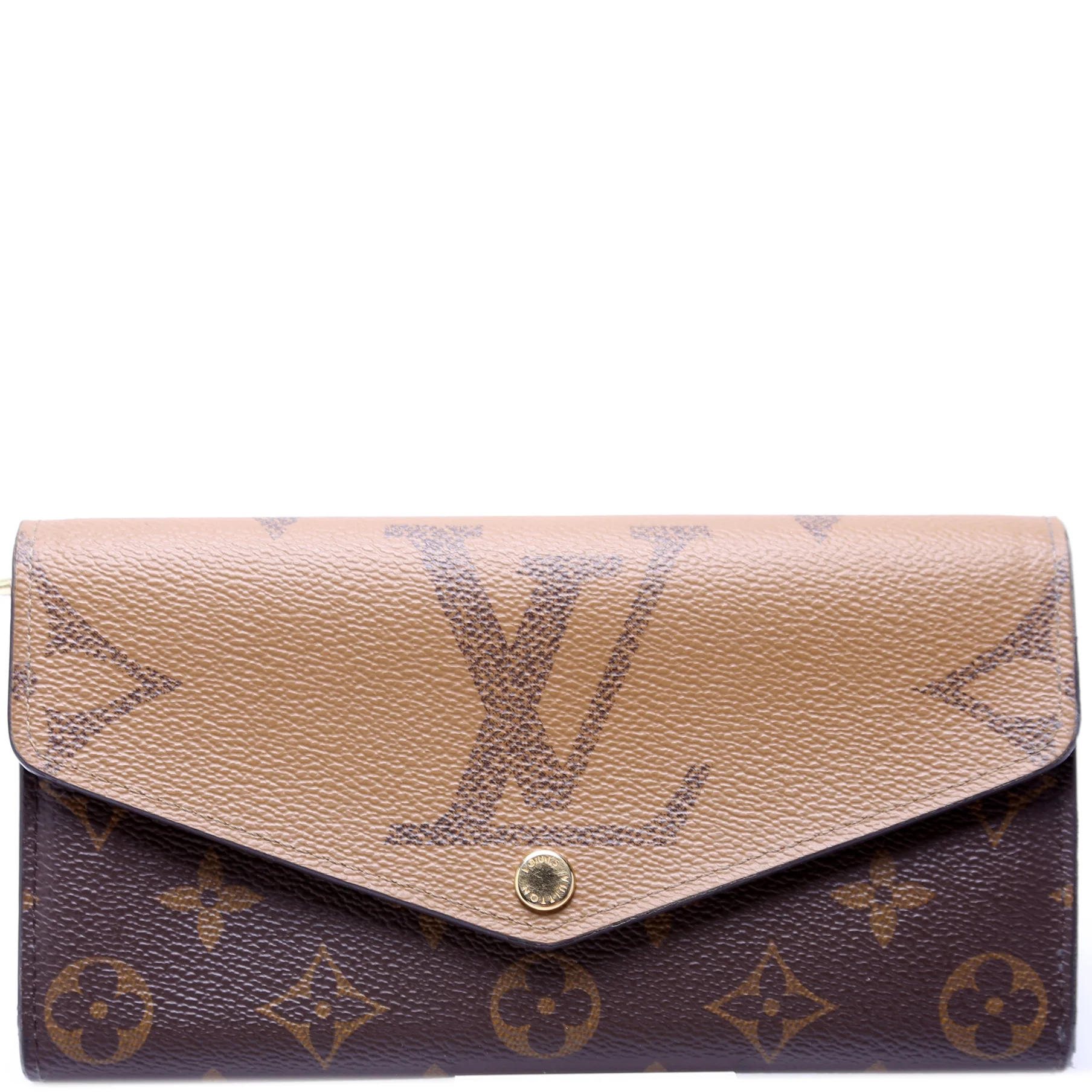 Sarah Wallet Giant Reverse Monogram