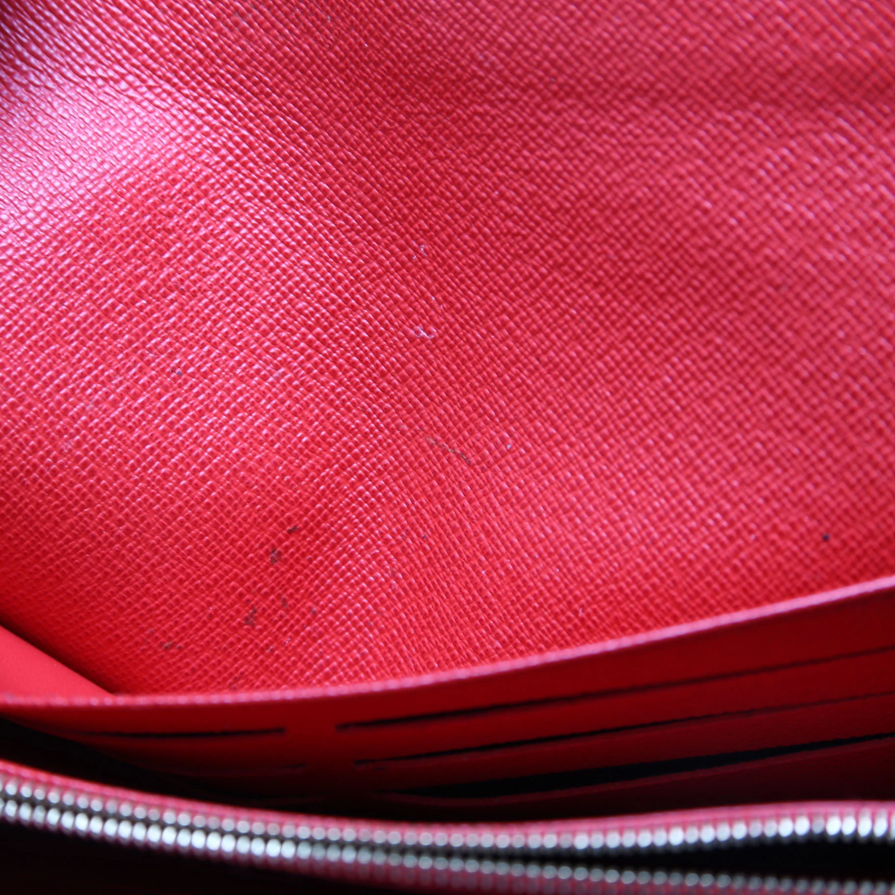 Sarah Wallet Monogram Newer Red - Image 8