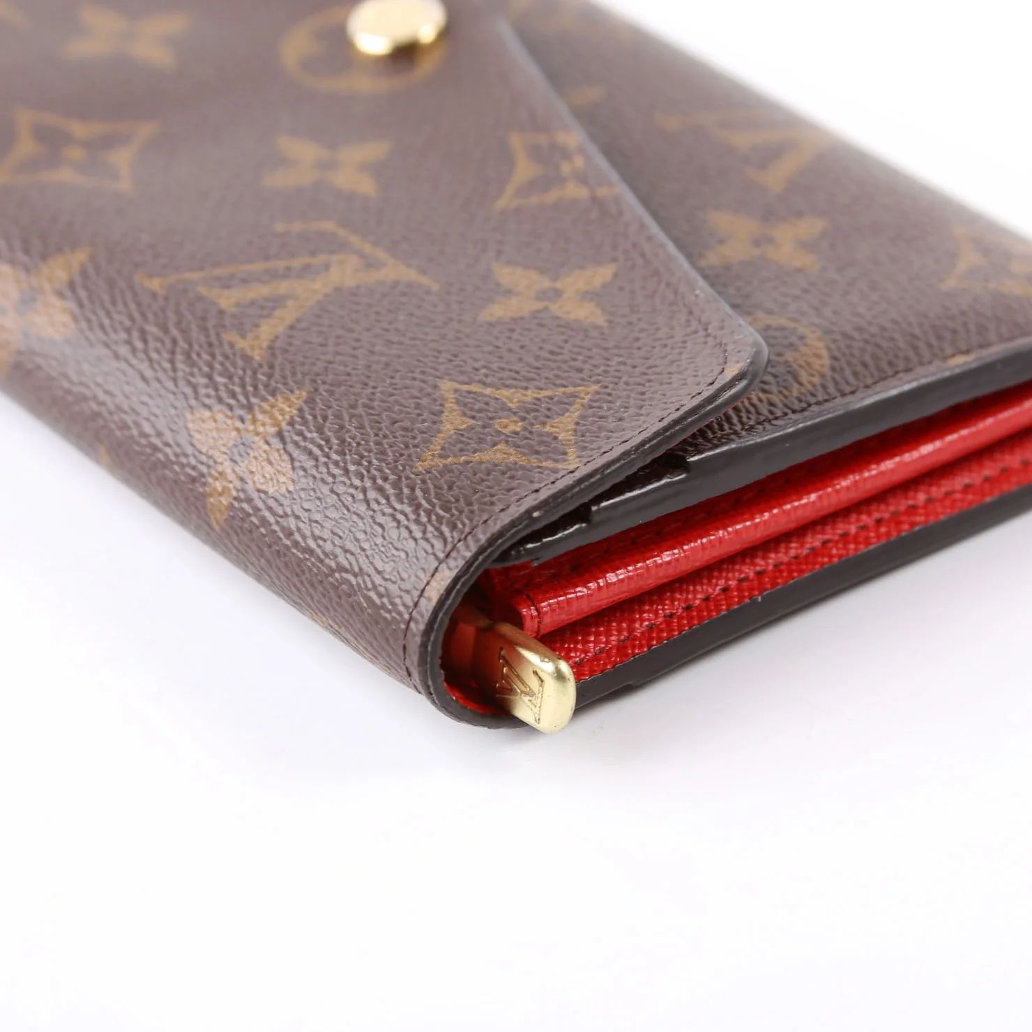 Sarah Wallet Monogram Newer Red - Image 9
