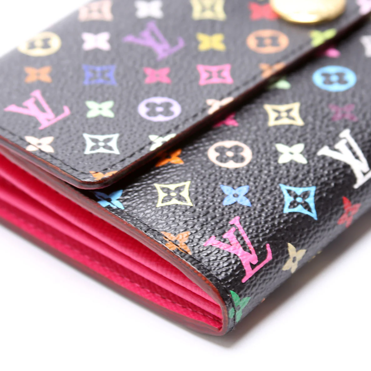 Sarah Wallet Multicolor Monogram Black - Image 5