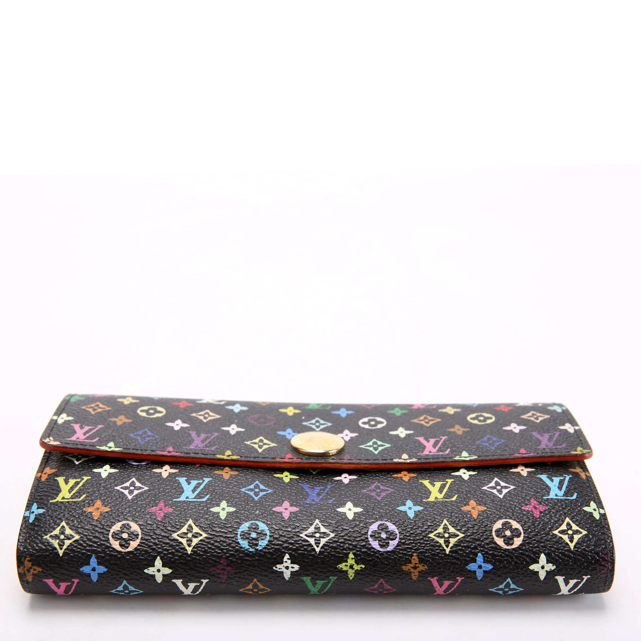 Sarah Wallet Multicolor Monogram Black - Image 4