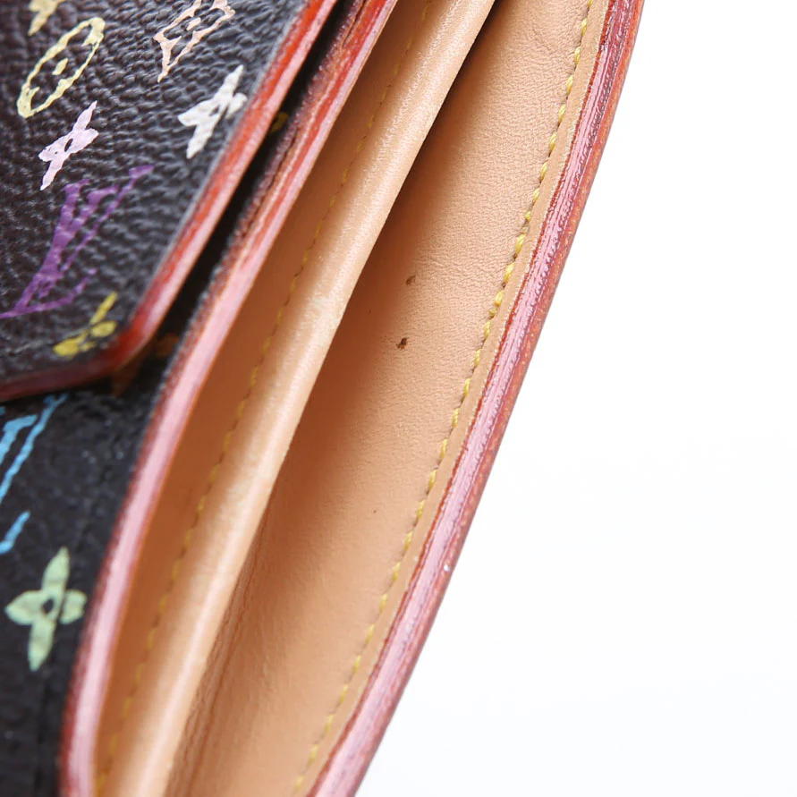 Sarah Wallet Multicolor Monogram Black - Image 9