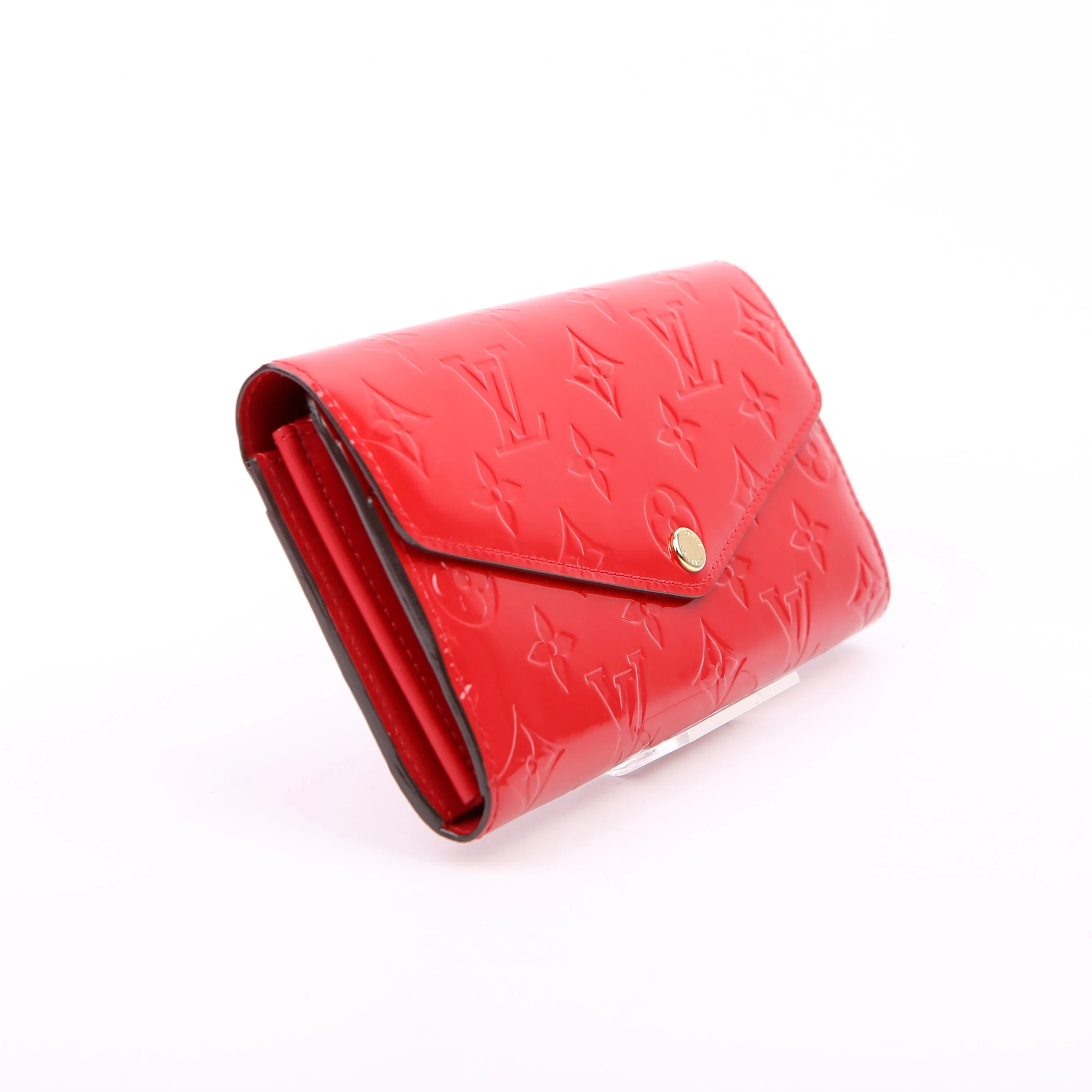 Sarah Wallet Vernis Newer Red - Image 2