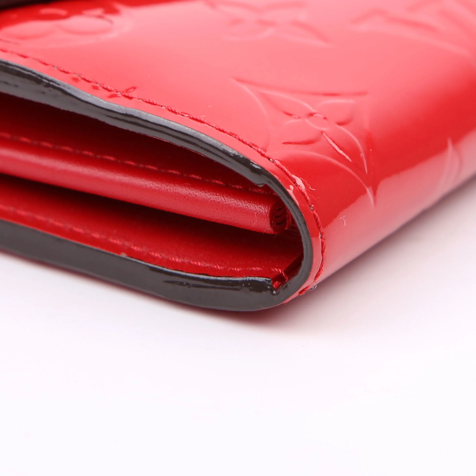 Sarah Wallet Vernis Newer Red - Image 5