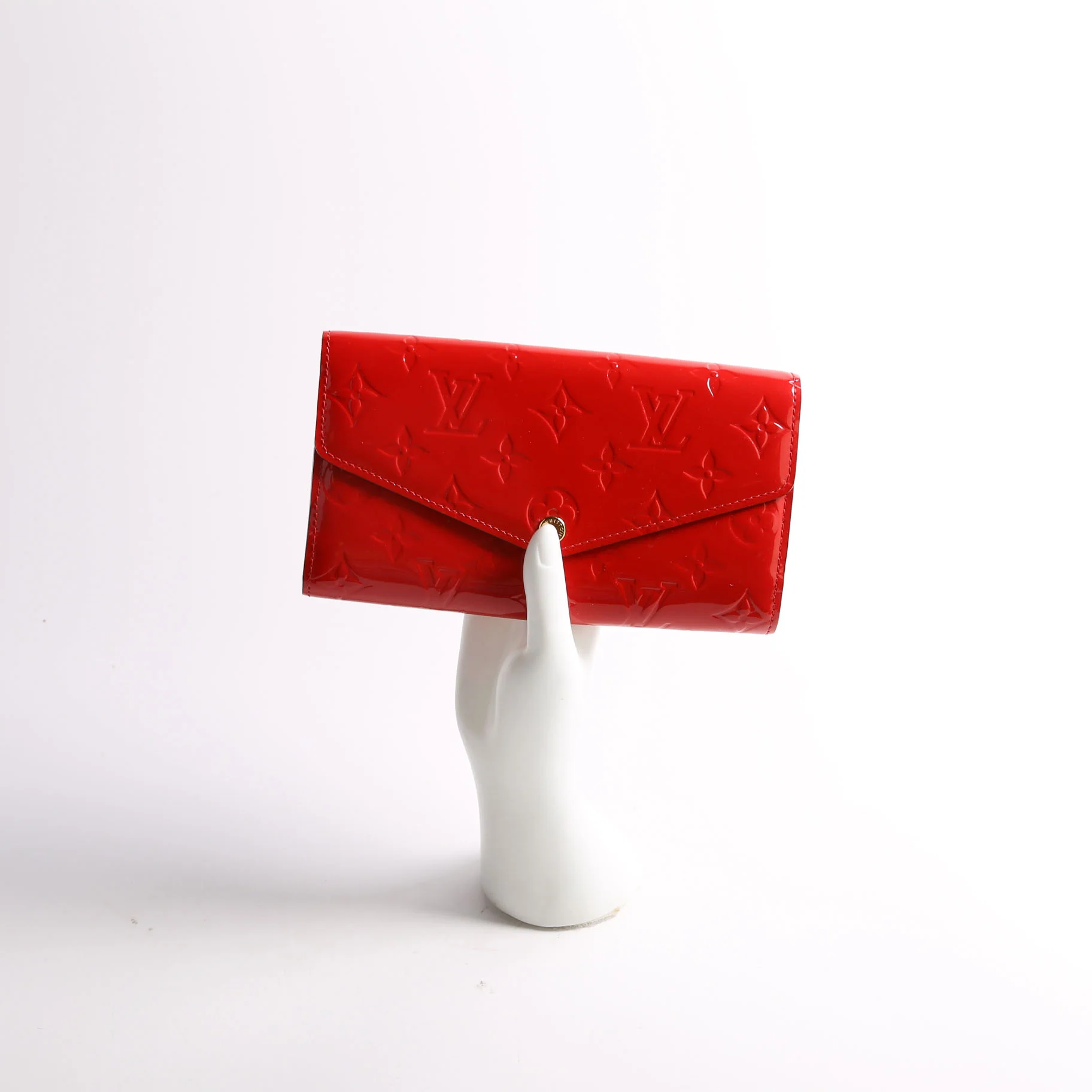 Sarah Wallet Vernis Newer Red - Image 9