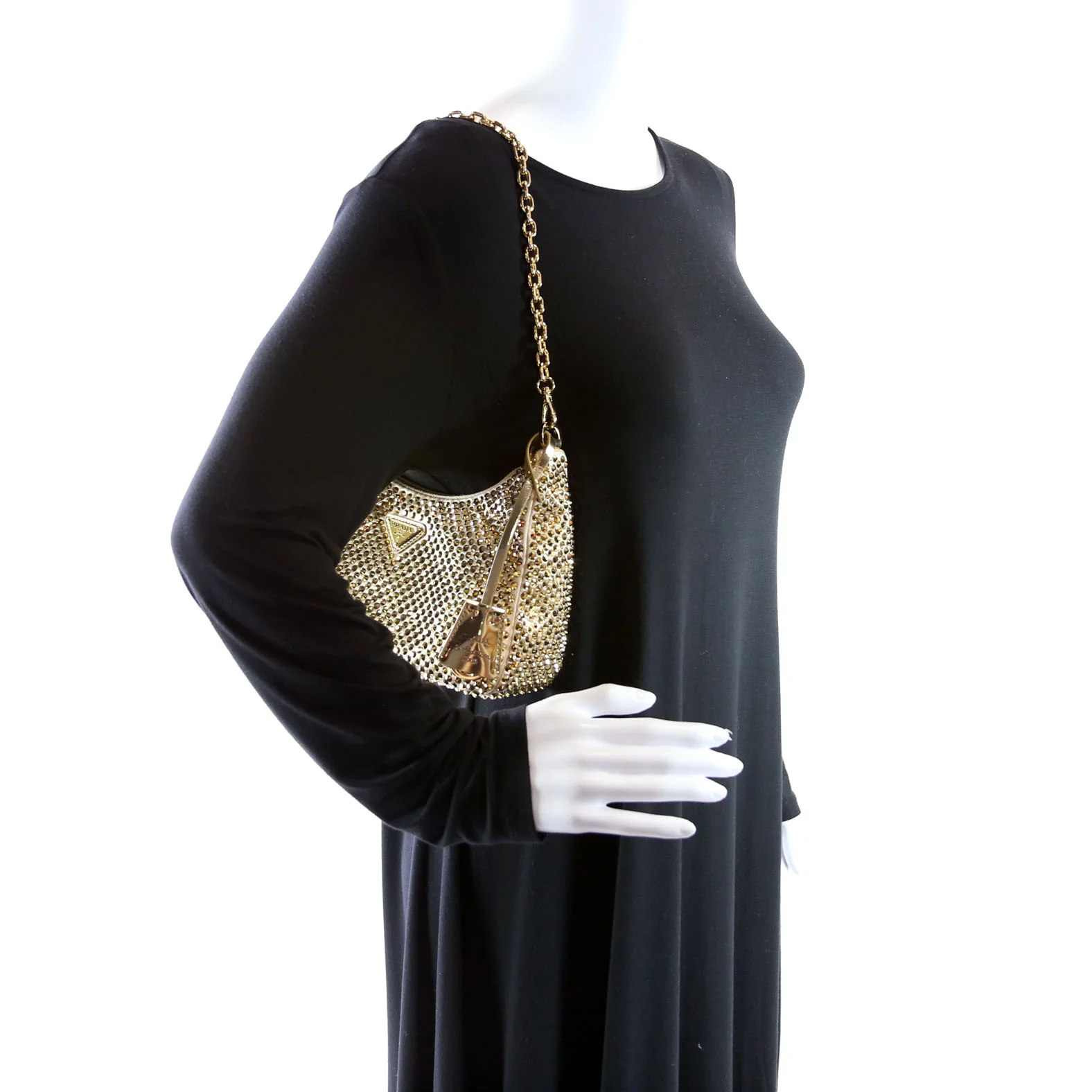 Satin Crystal Re-Edition 2005 Shoulder Gold - Image 12