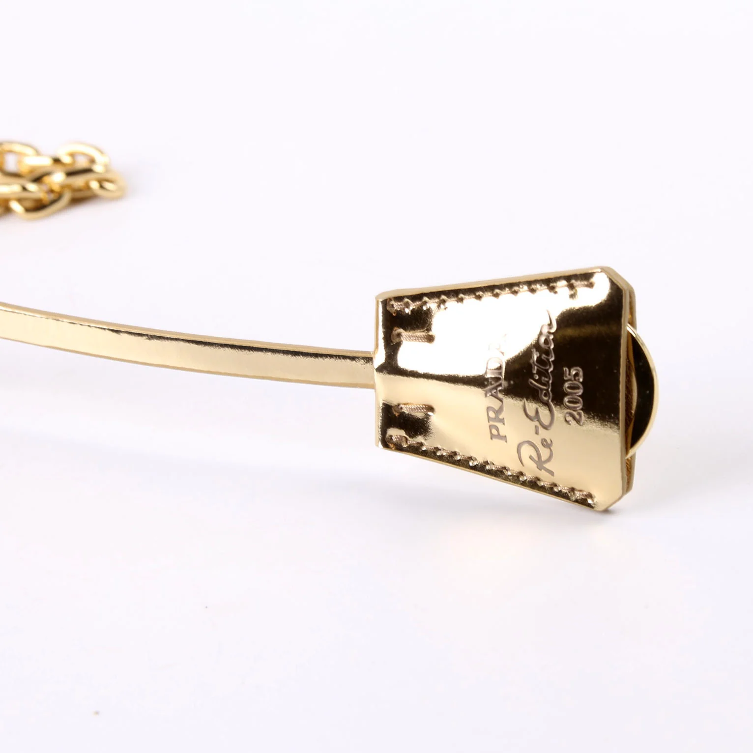 Satin Crystal Re-Edition 2005 Shoulder Gold - Image 9